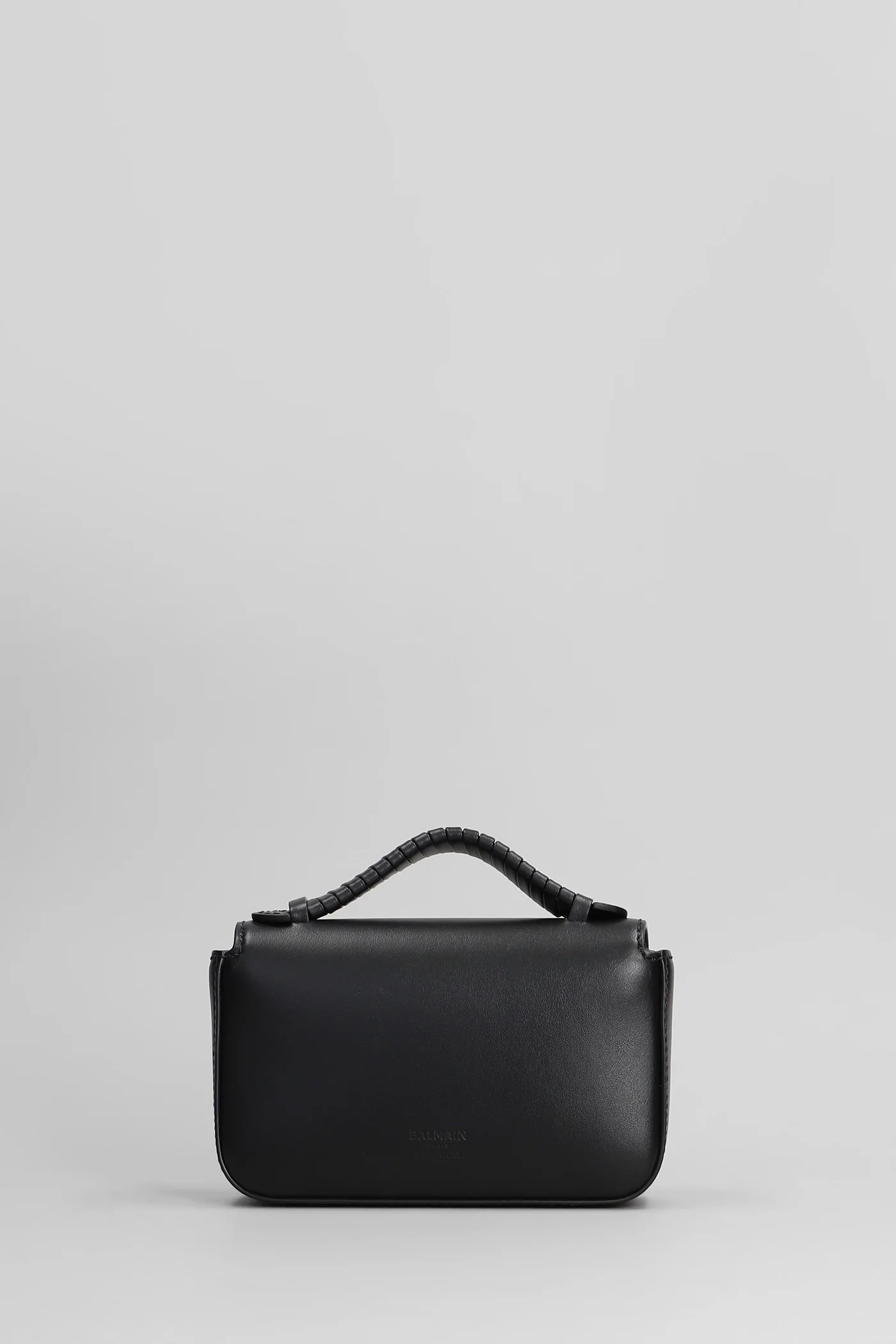 B buzz mini 17 Shoulder bag in black leather - Image 3