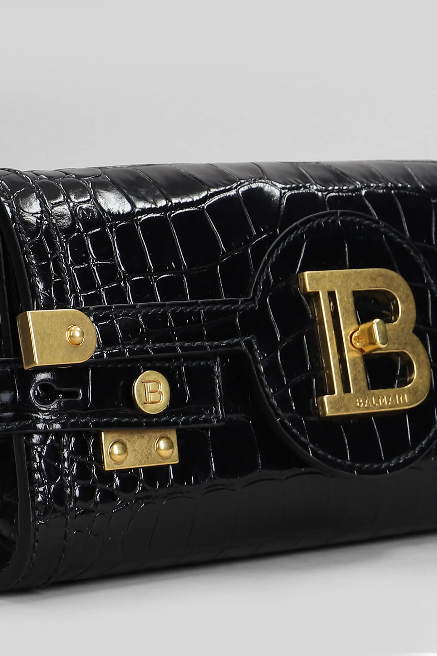 B buzz pouch 23 Shoulder bag in black leather - Image 4