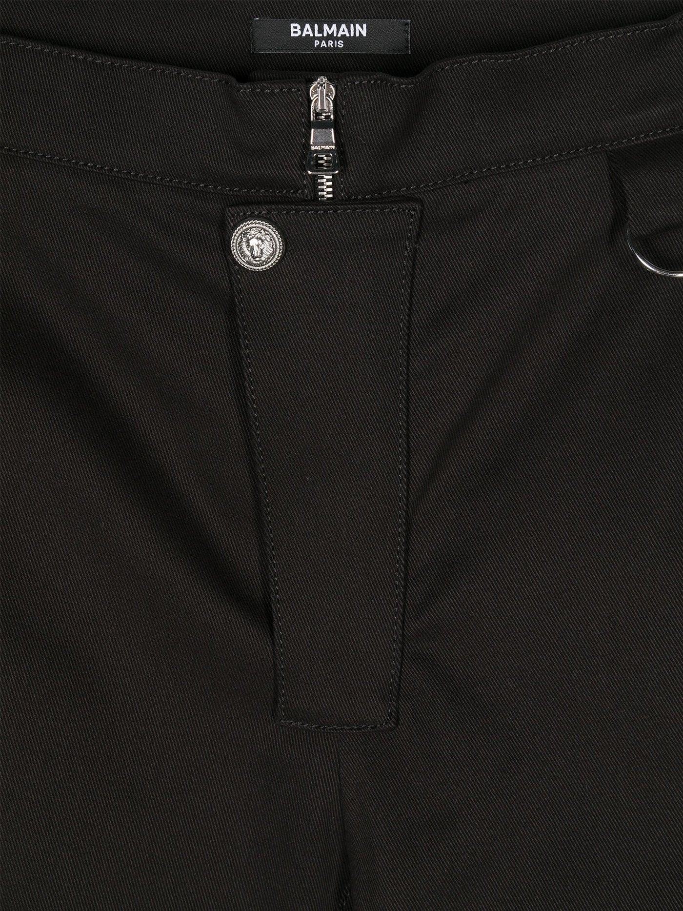 Pants in black cotton - Image 3