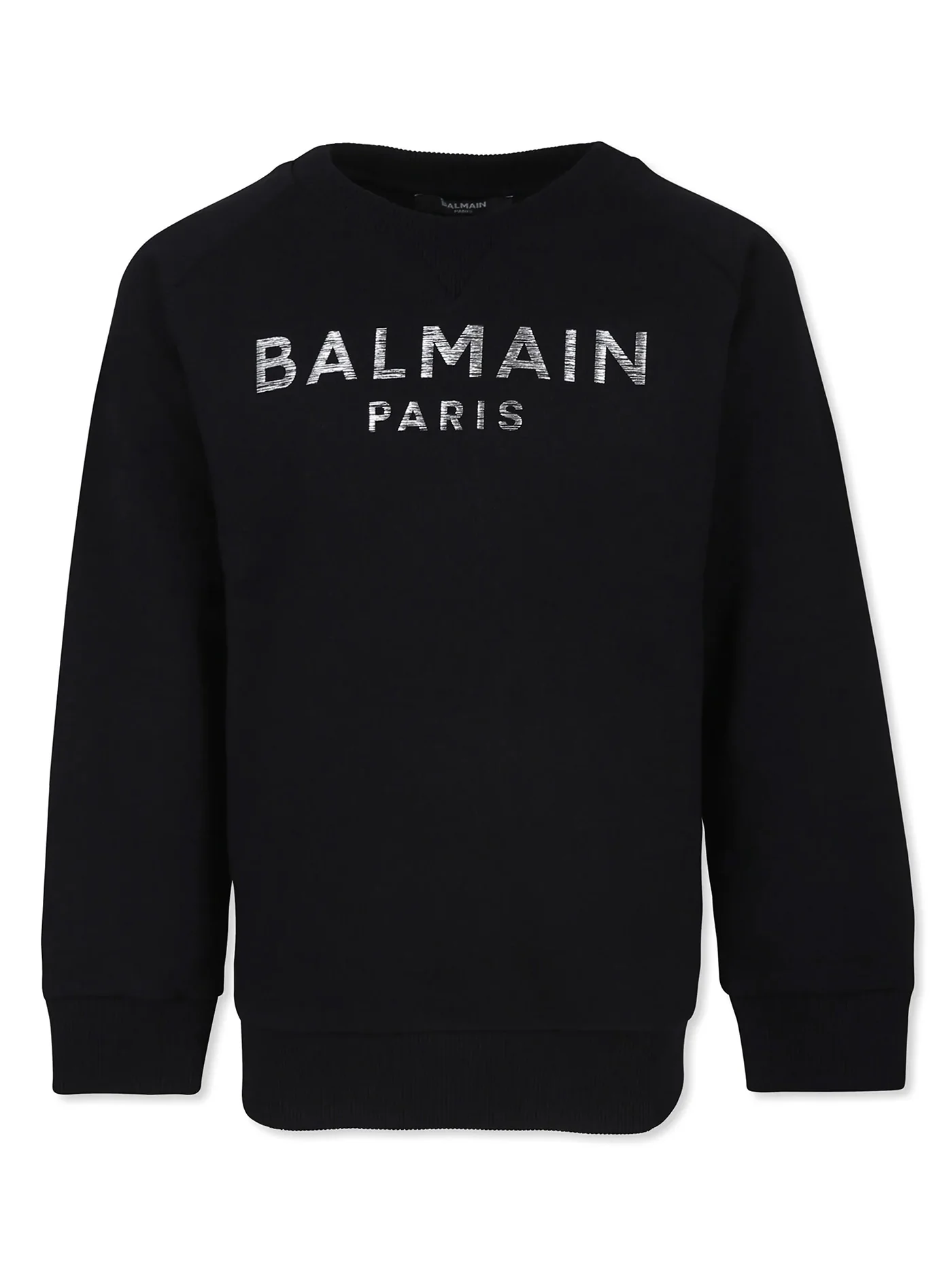 Sweatshirt in black cotton