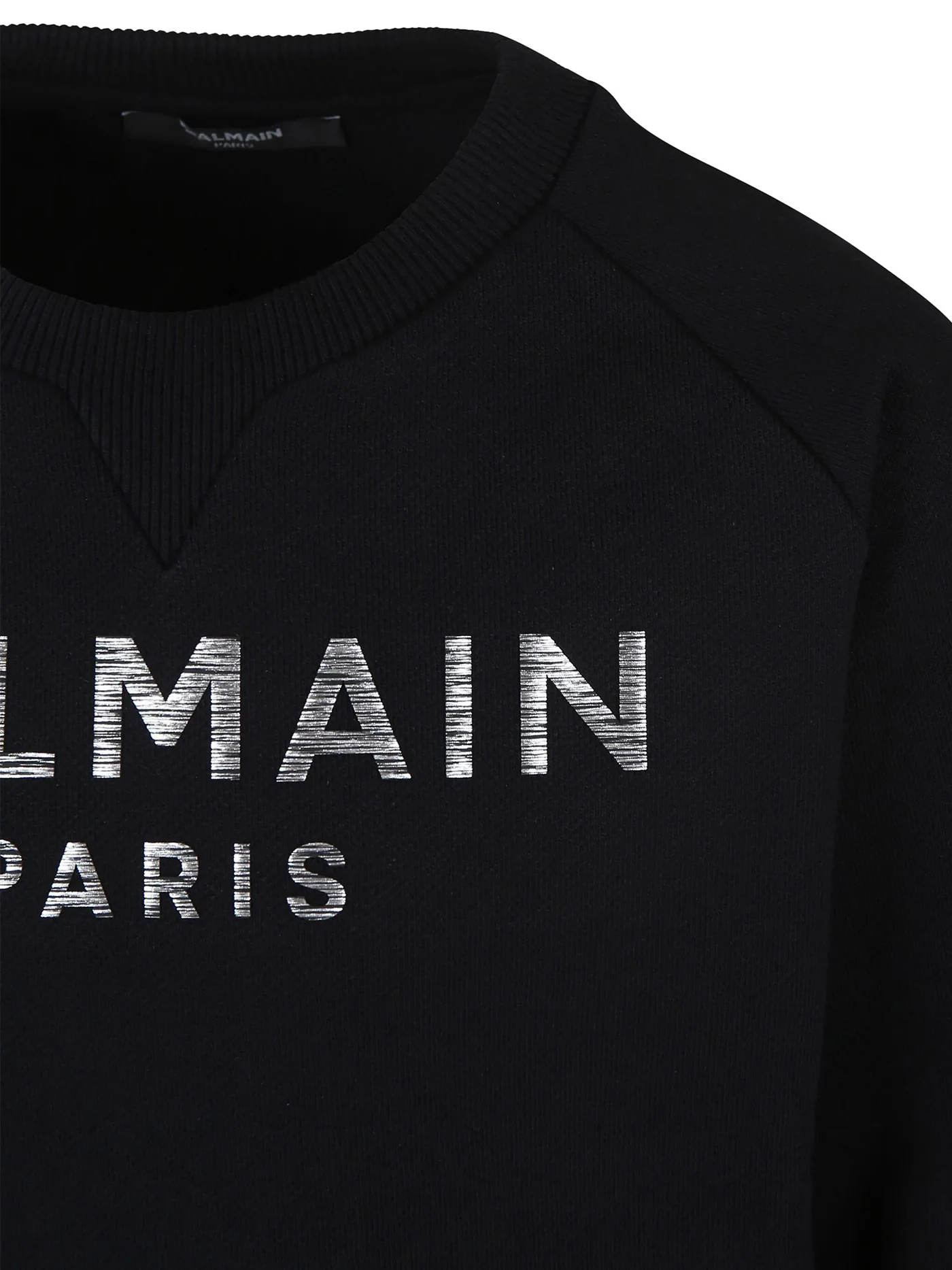 Sweatshirt in black cotton - Image 3