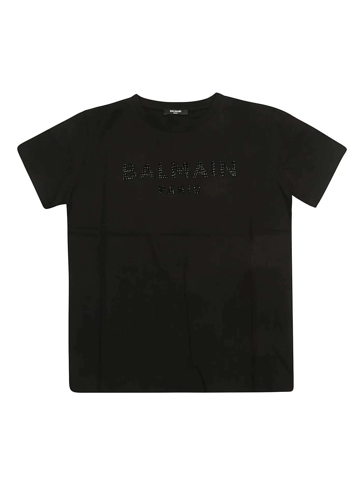 T-Shirt in black cotton