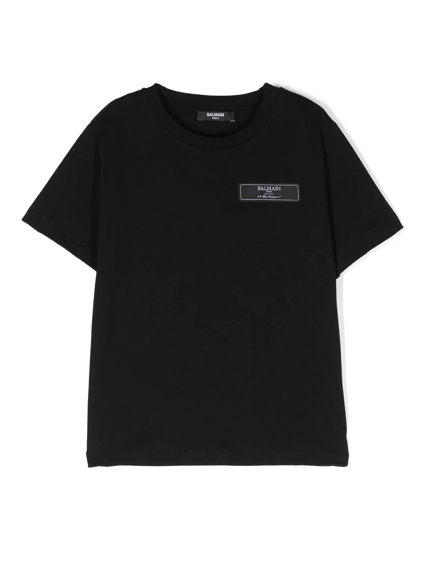 T-Shirt in black cotton