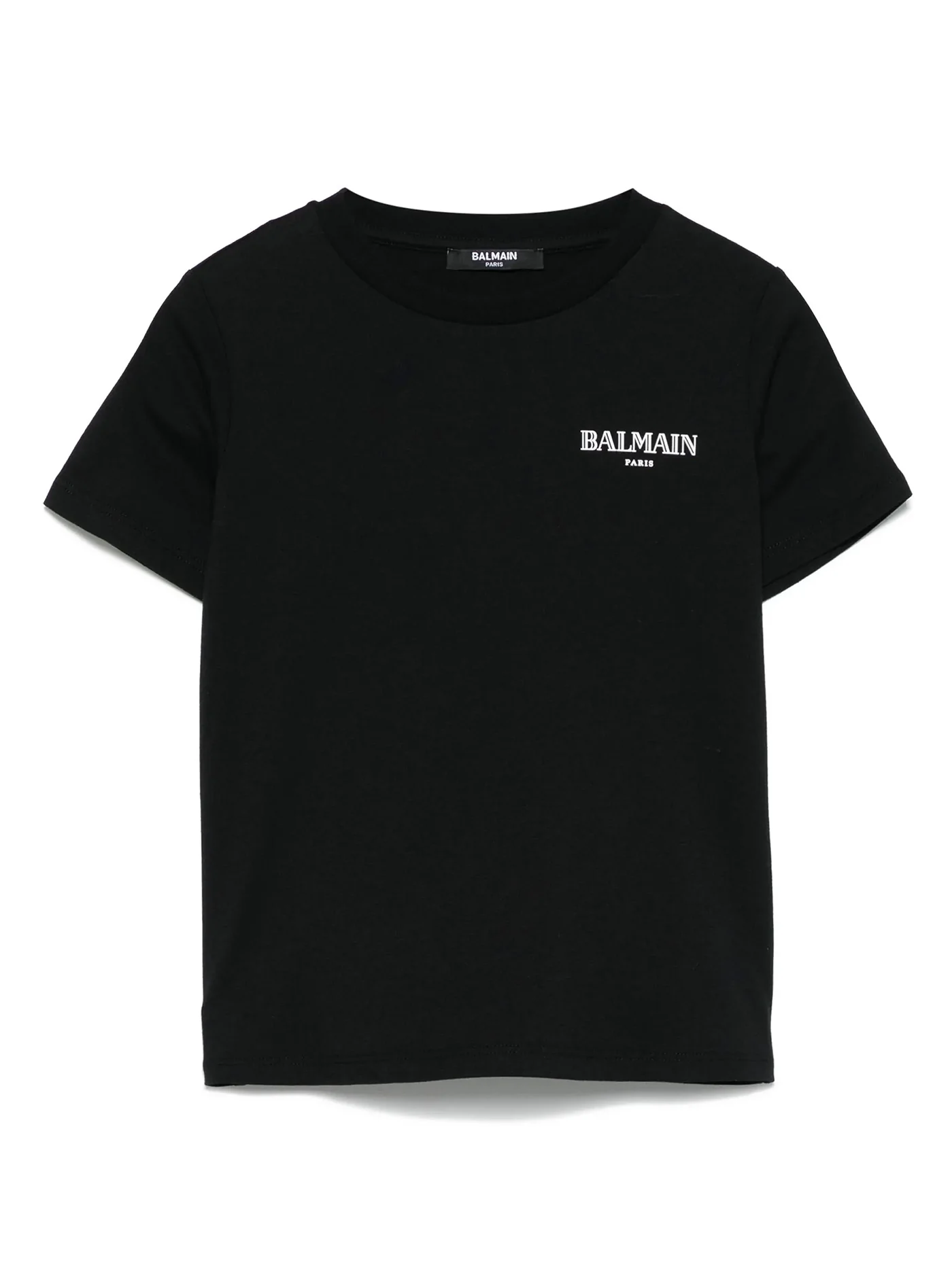 T-Shirt in black cotton