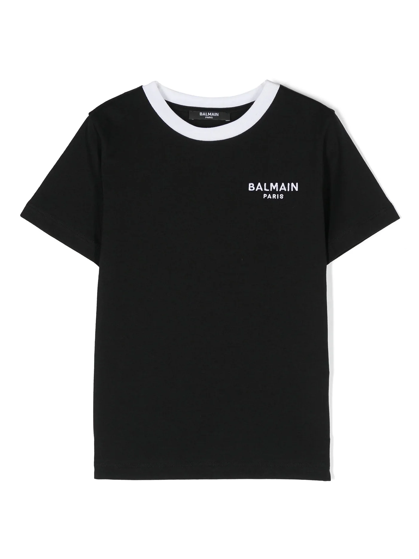 T-Shirt in black cotton