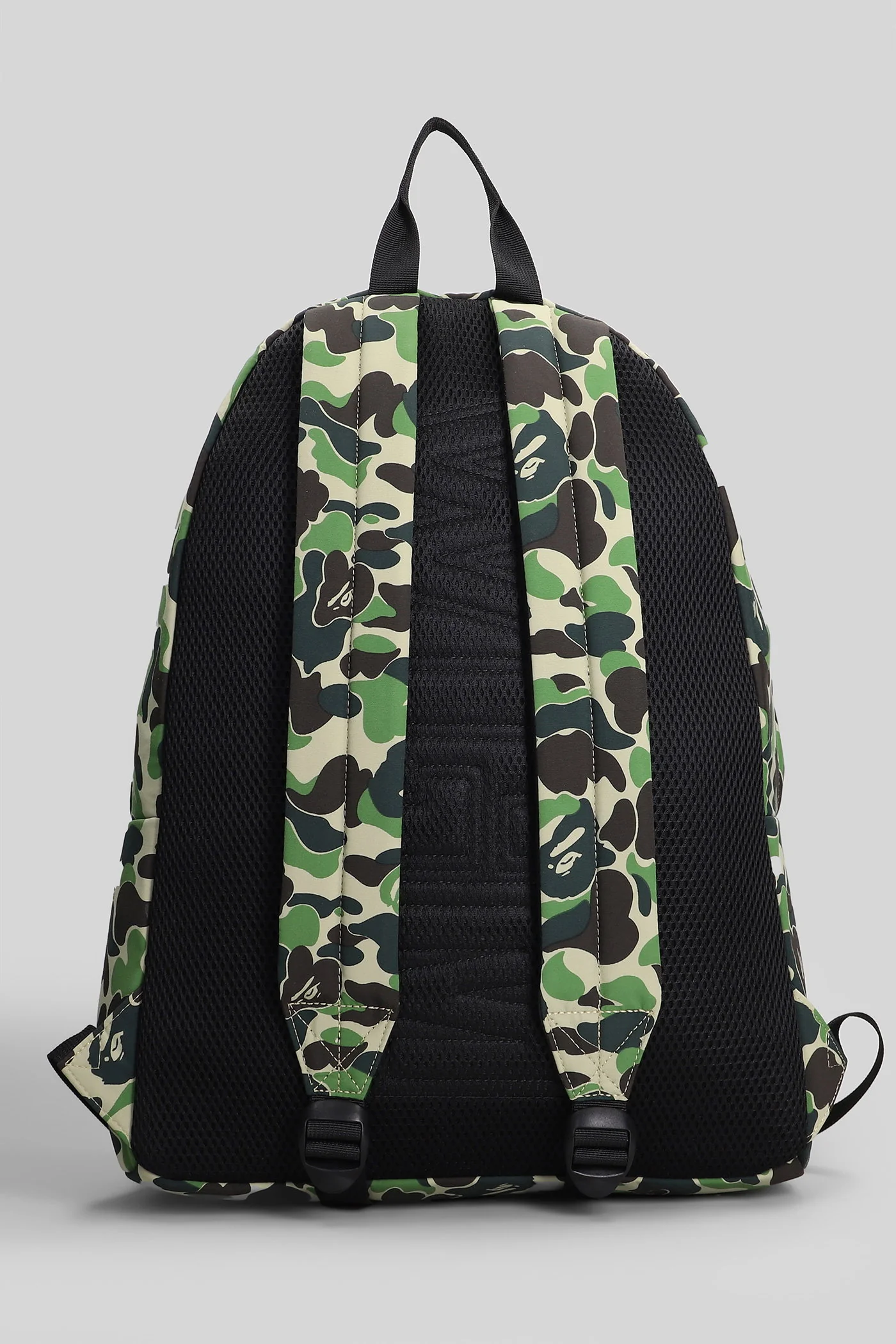 Backpack in green polyamide - Image 3