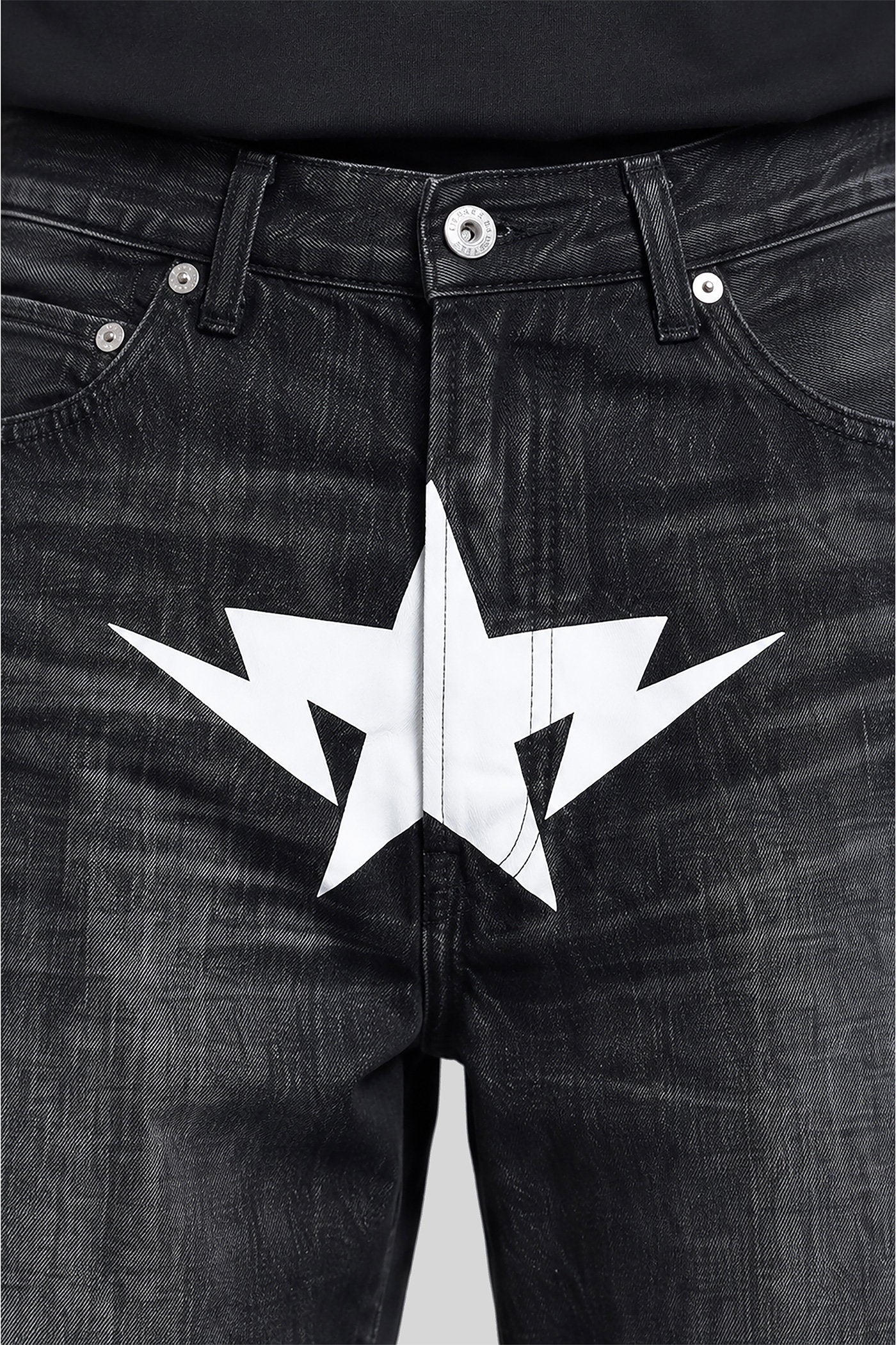 Shorts in black cotton - Image 5