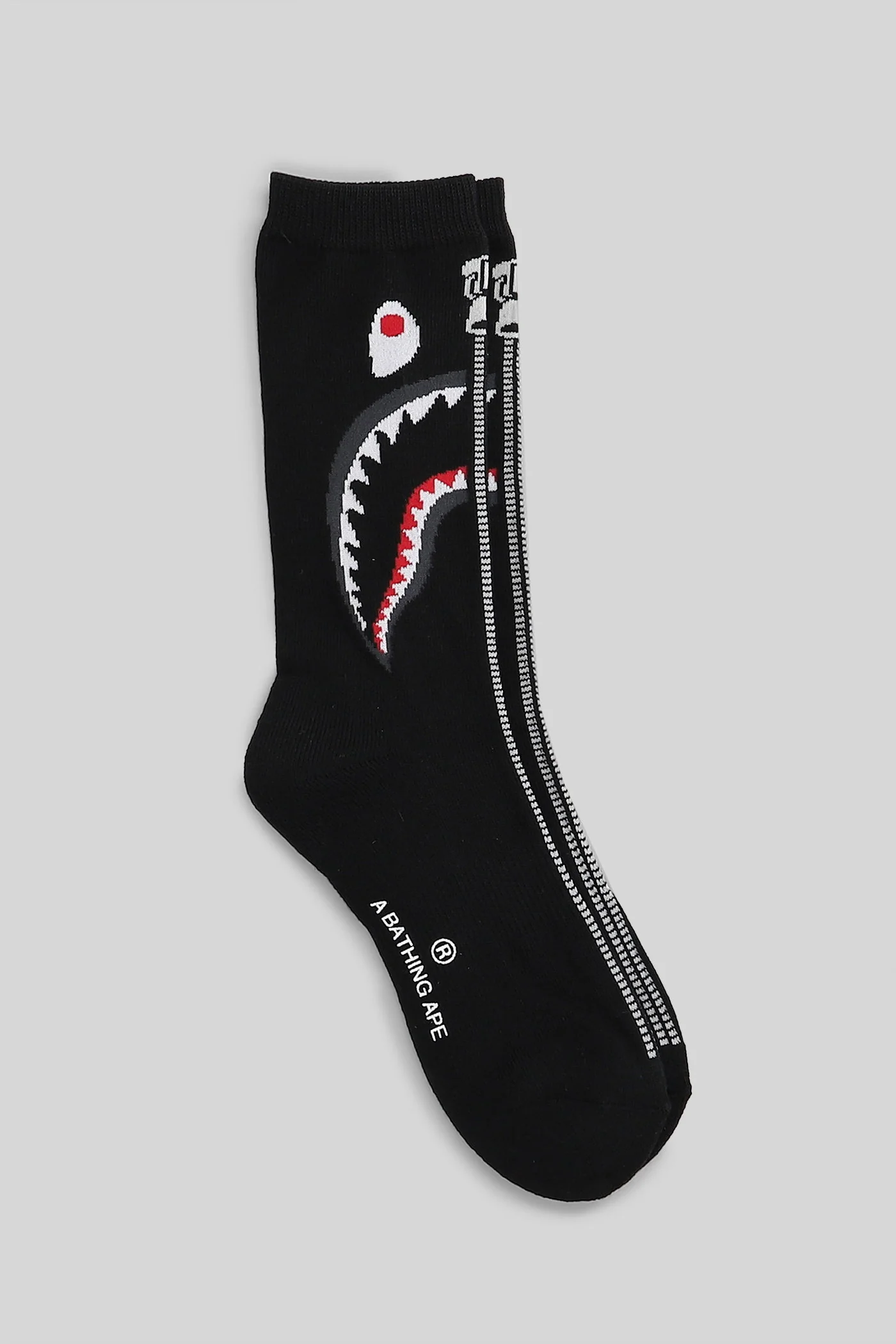 Socks in black cotton