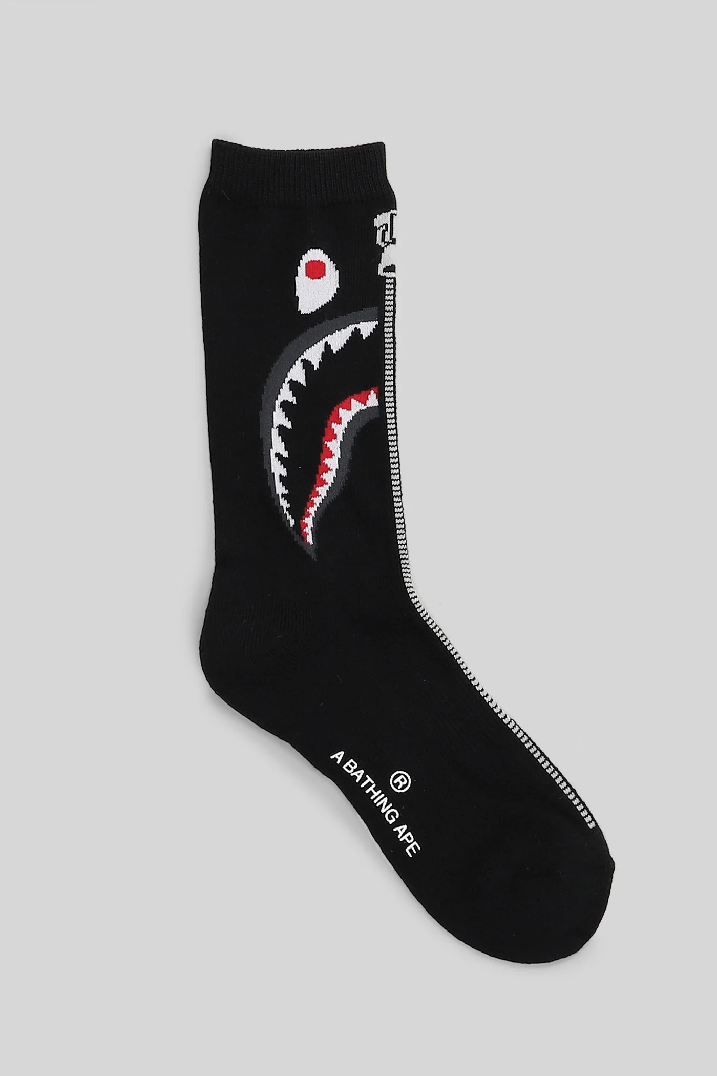 Socks in black cotton - Image 2