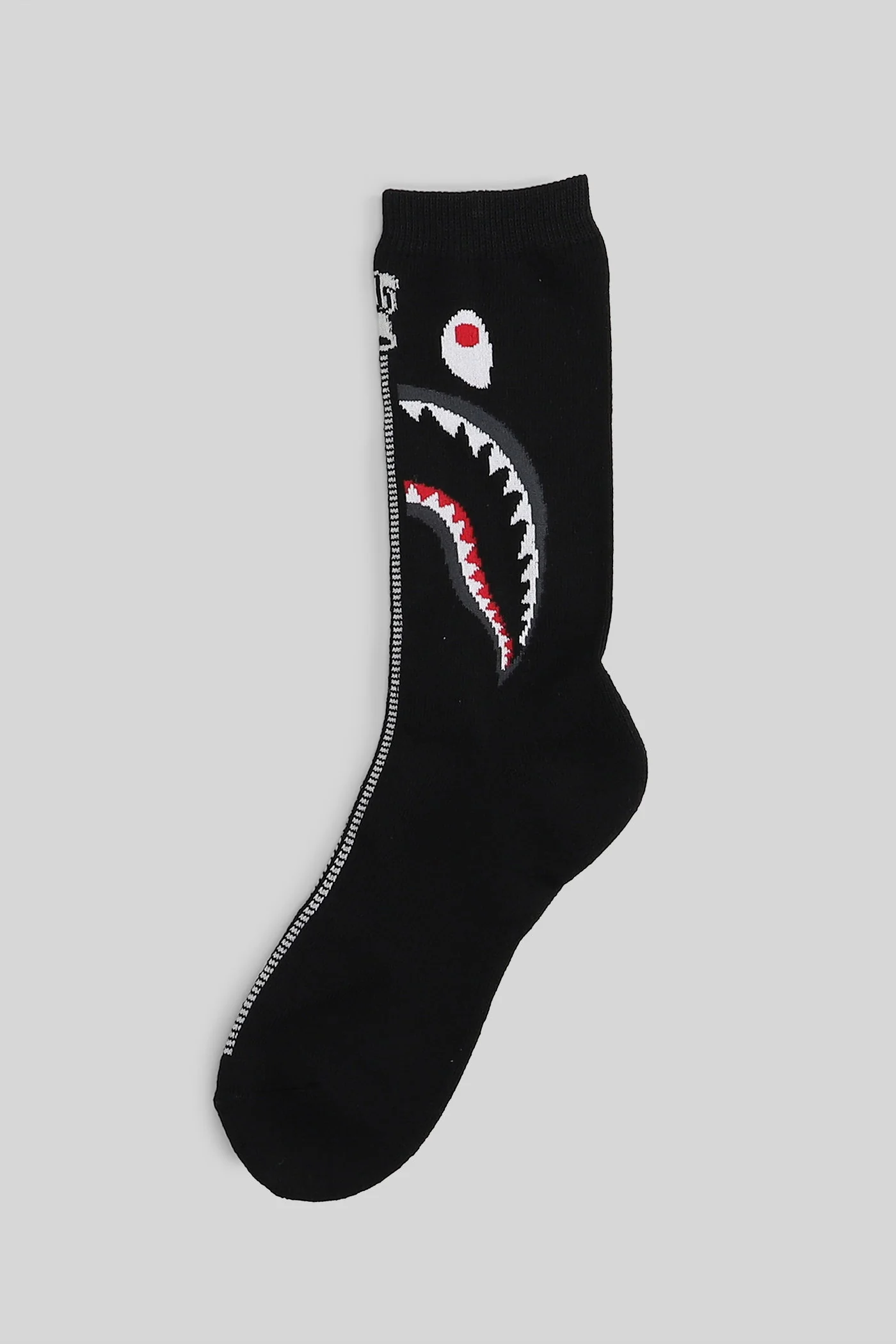 Socks in black cotton - Image 3