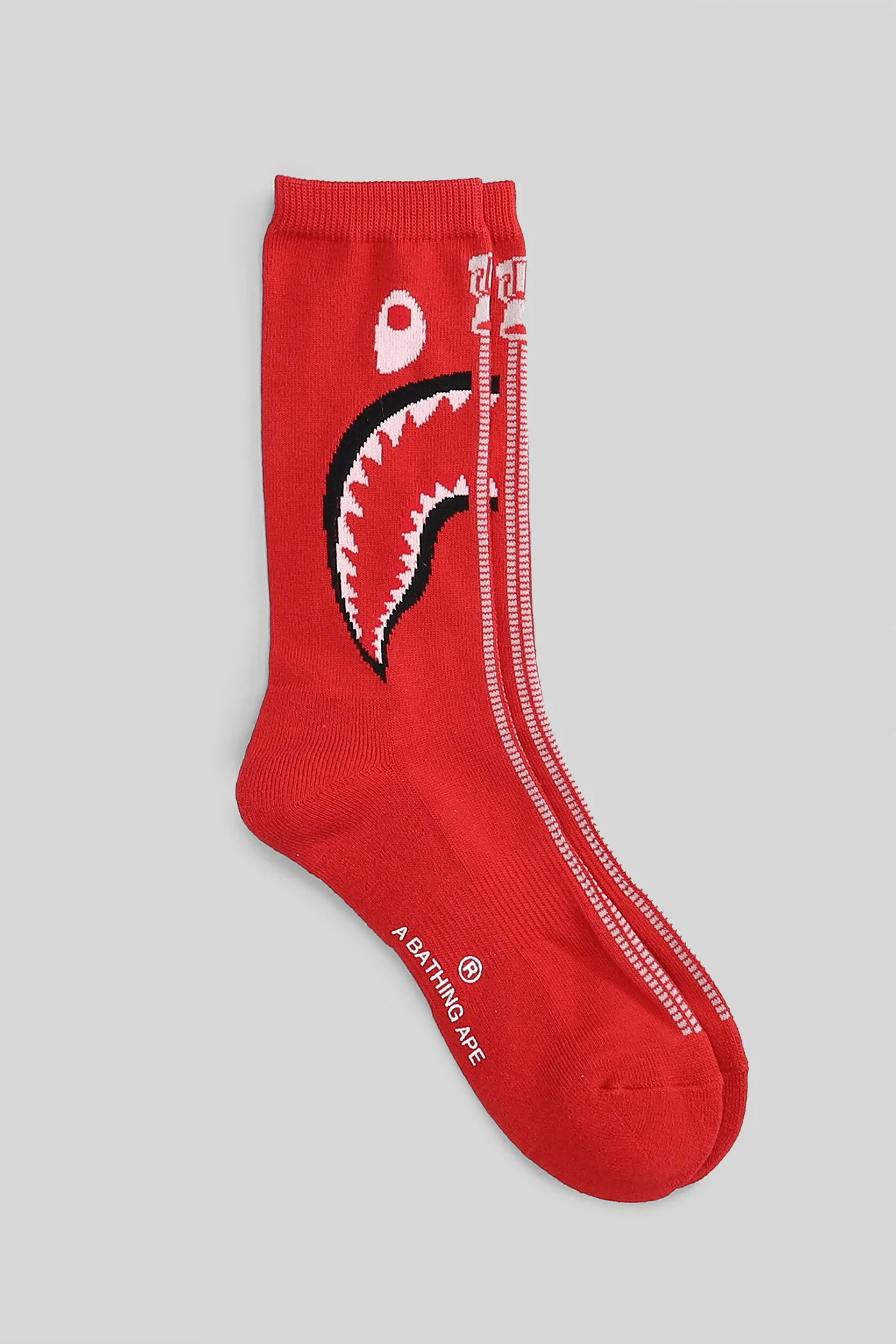 Socks in red cotton