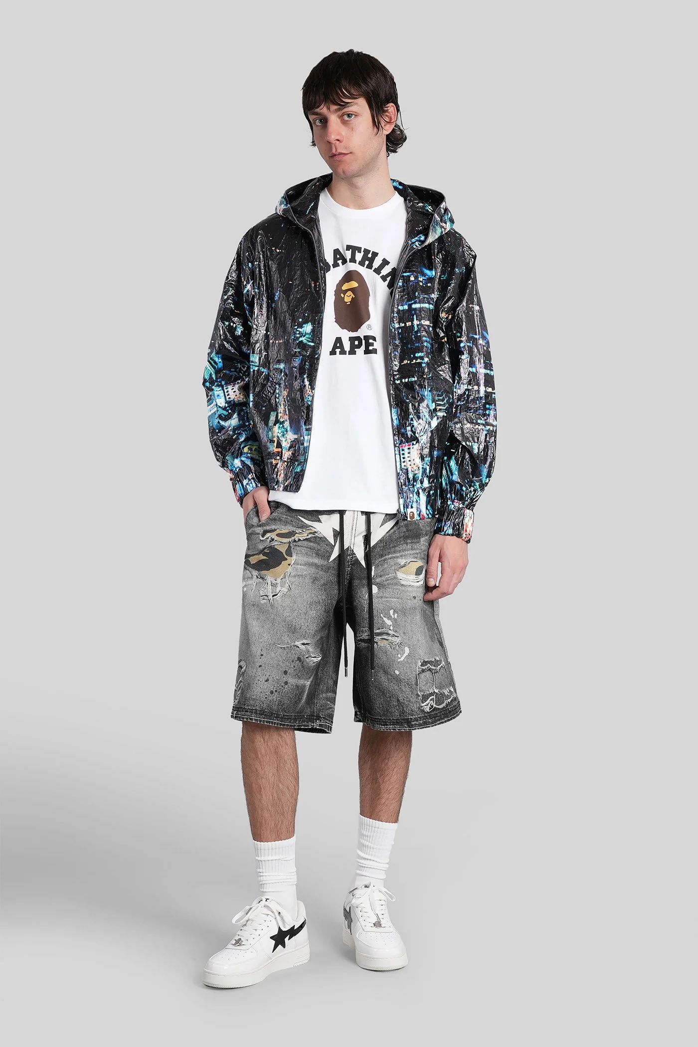 T-Shirt in white cotton - Image 2