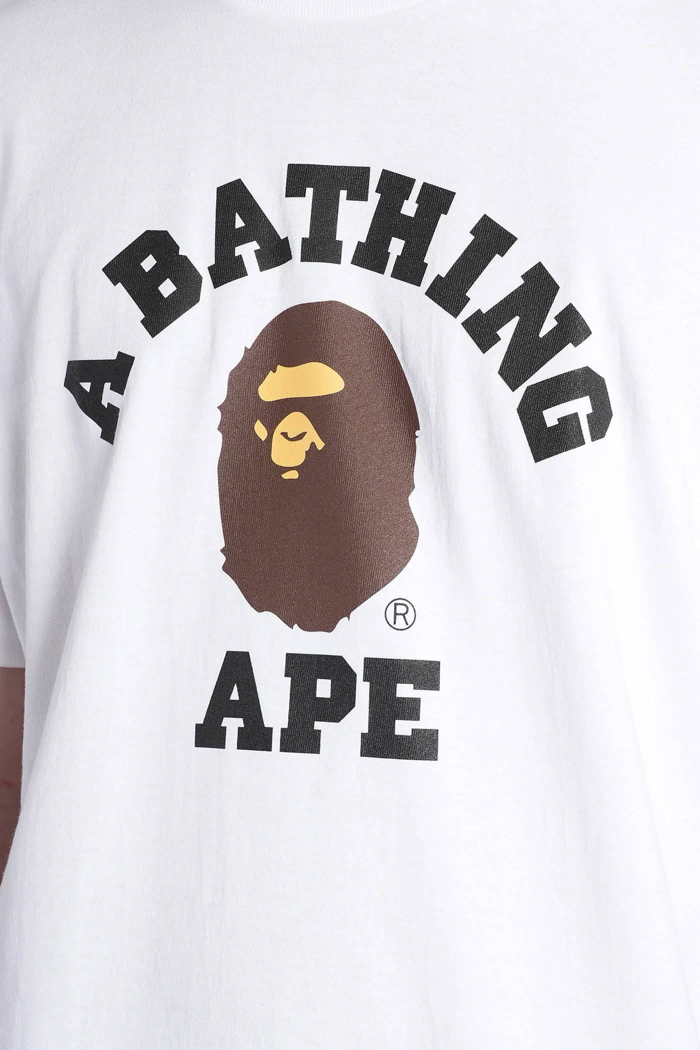 T-Shirt in white cotton - Image 5