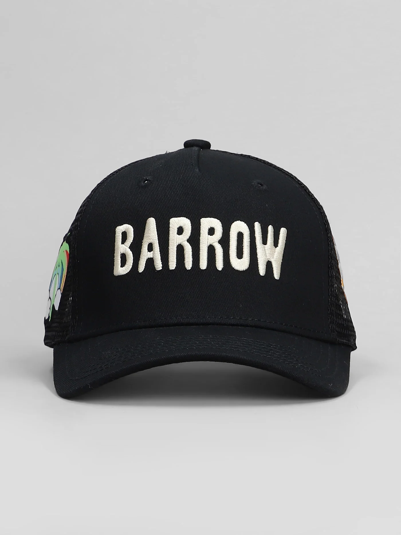 Hats in black cotton
