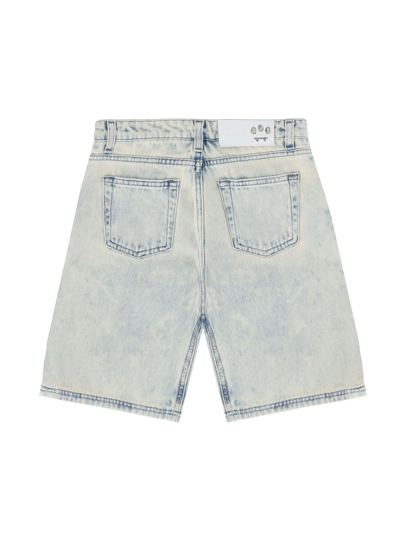 Shorts in cyan cotton - Image 2