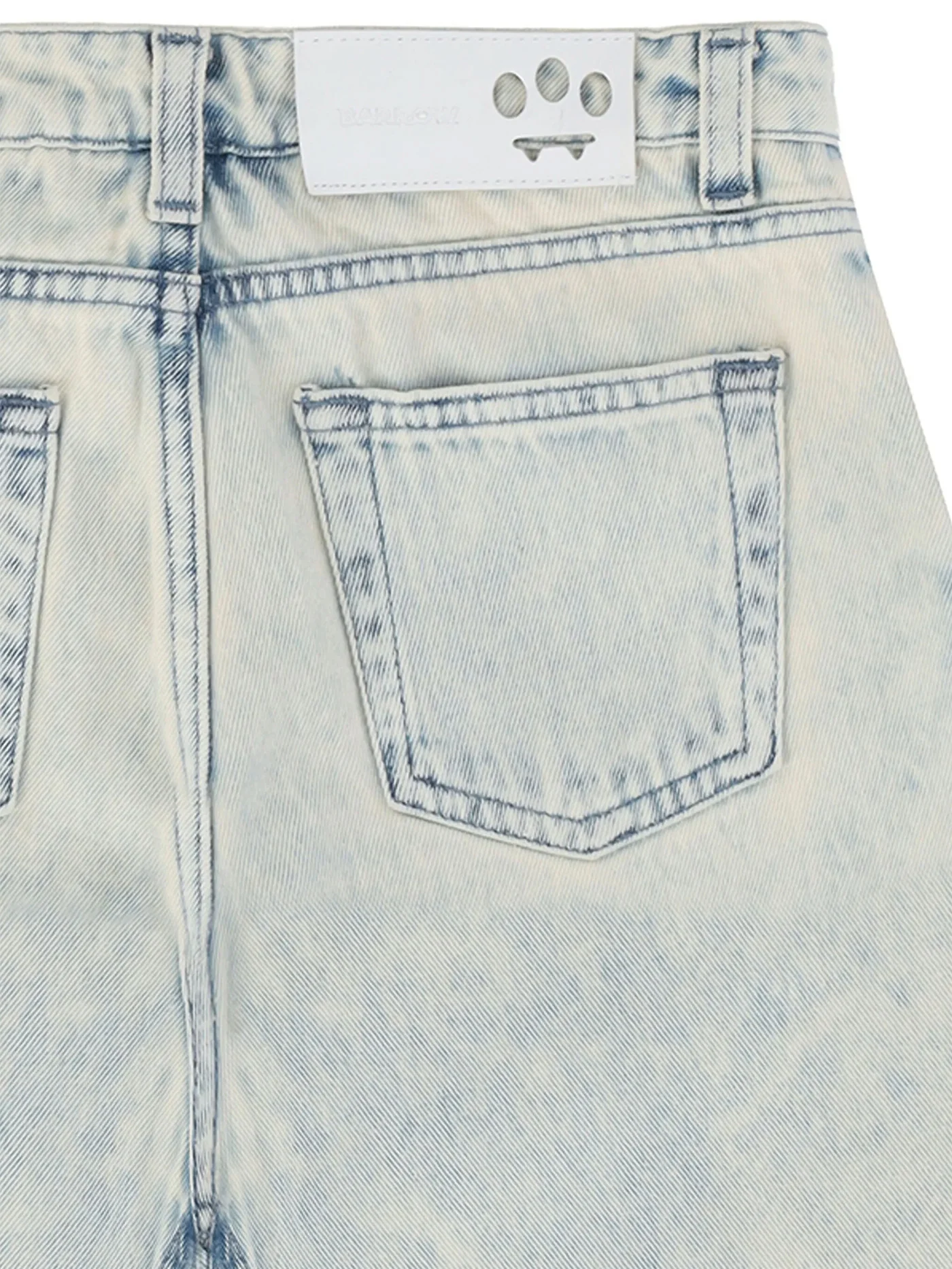Shorts in cyan cotton - Image 3
