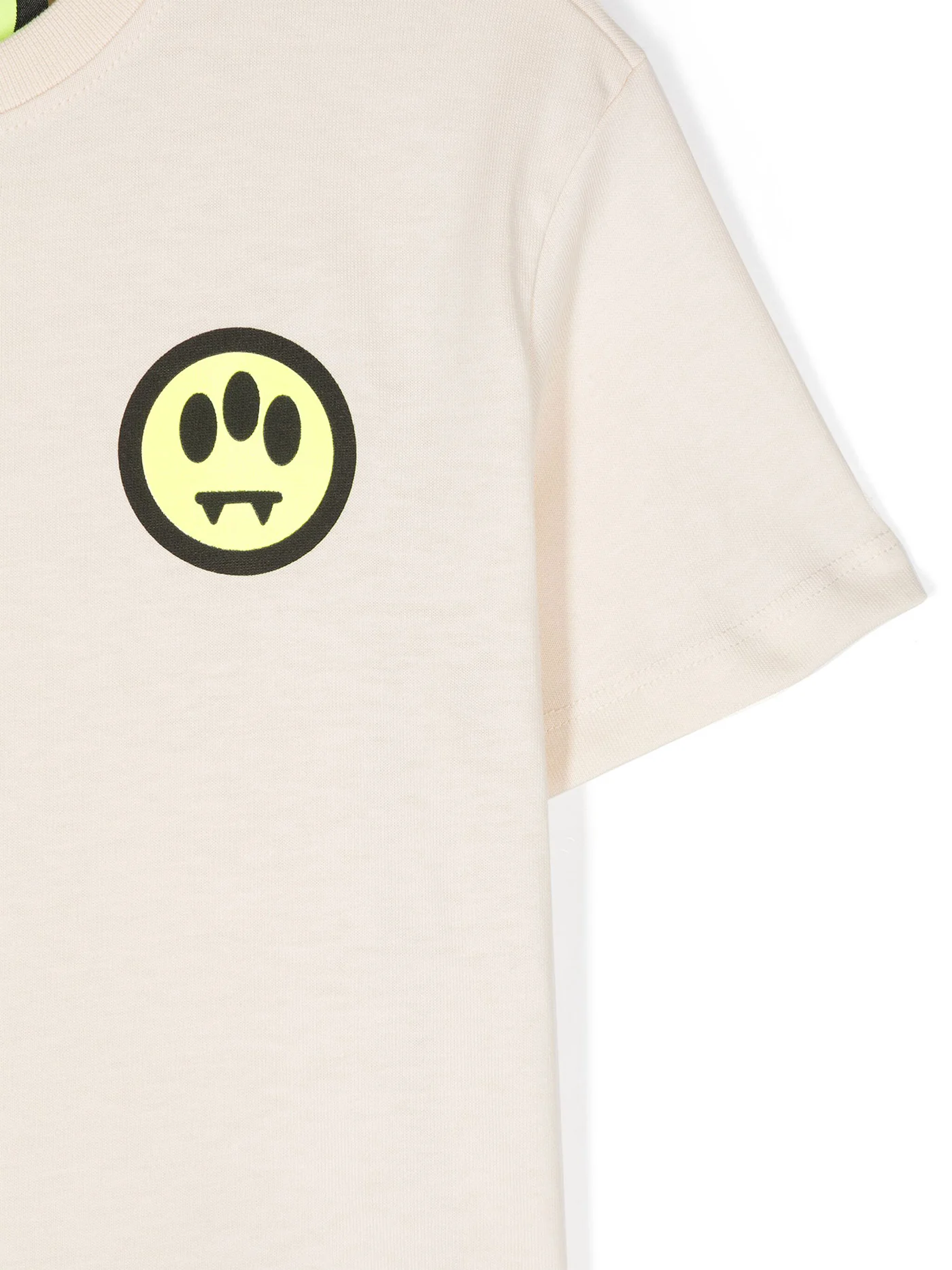 T-Shirt in beige cotton - Image 3
