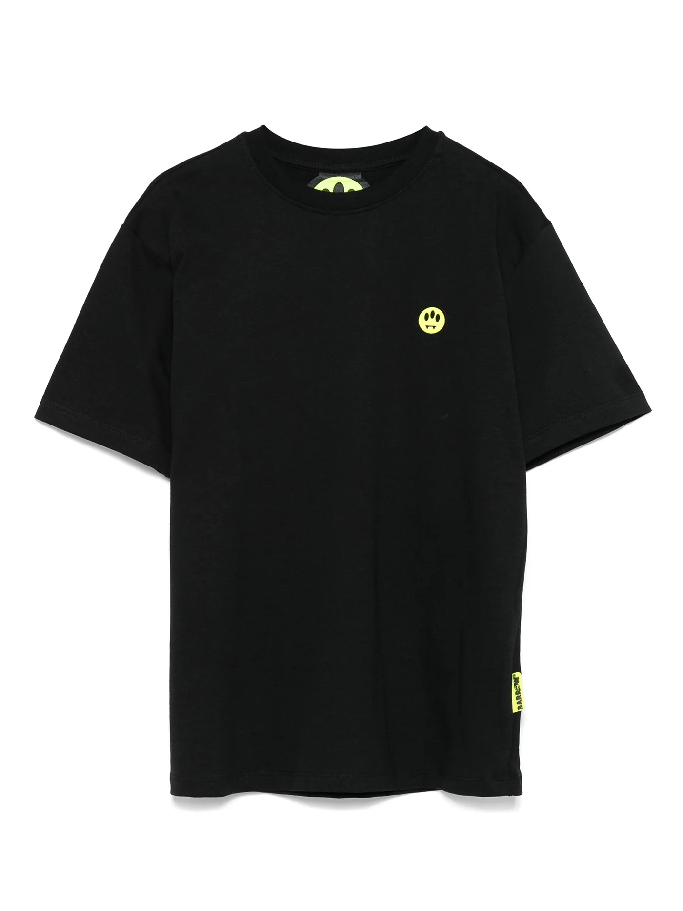 T-Shirt in black cotton