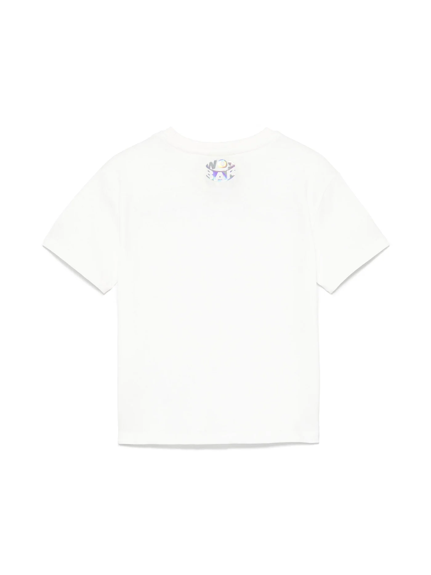 T-Shirt in white cotton - Image 2