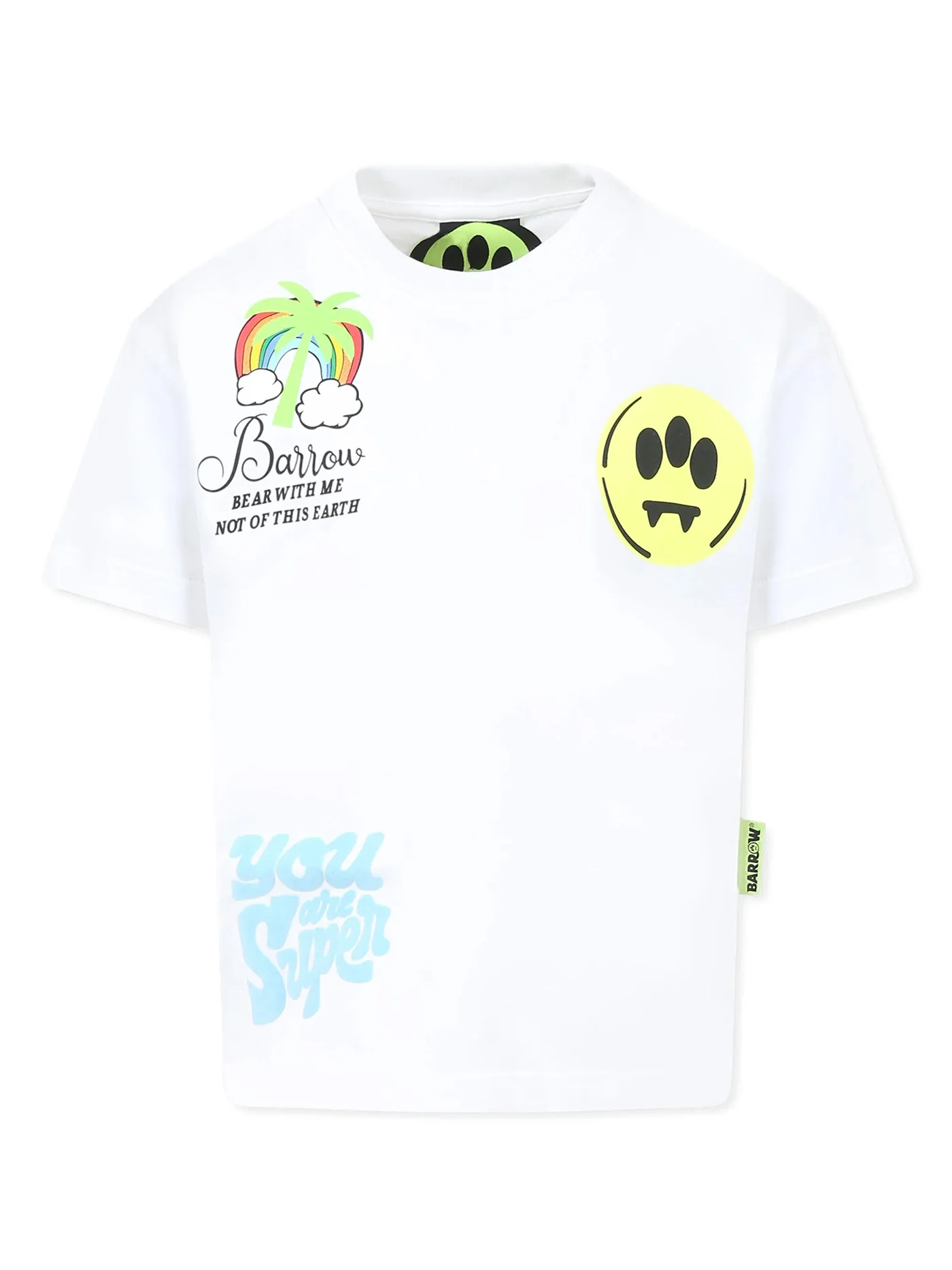 T-Shirt in white cotton