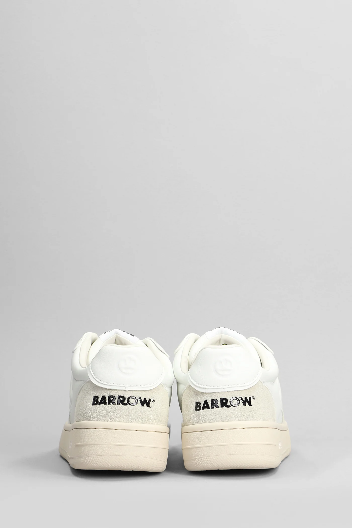 Sneakers in white suede and leather - Image 24
