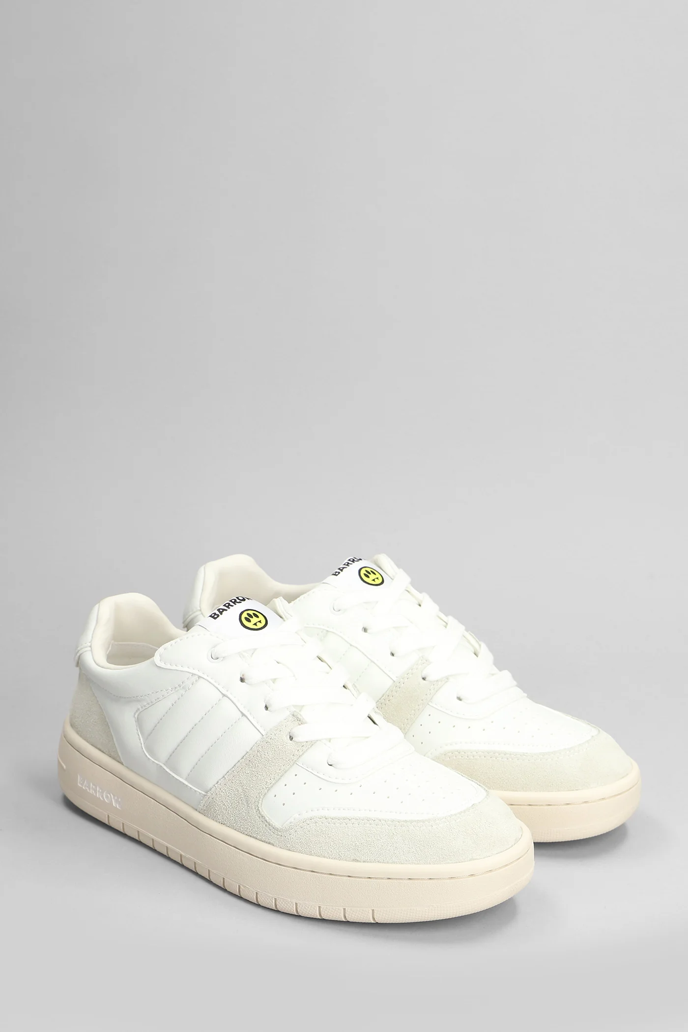 Sneakers in white suede and leather - Image 32