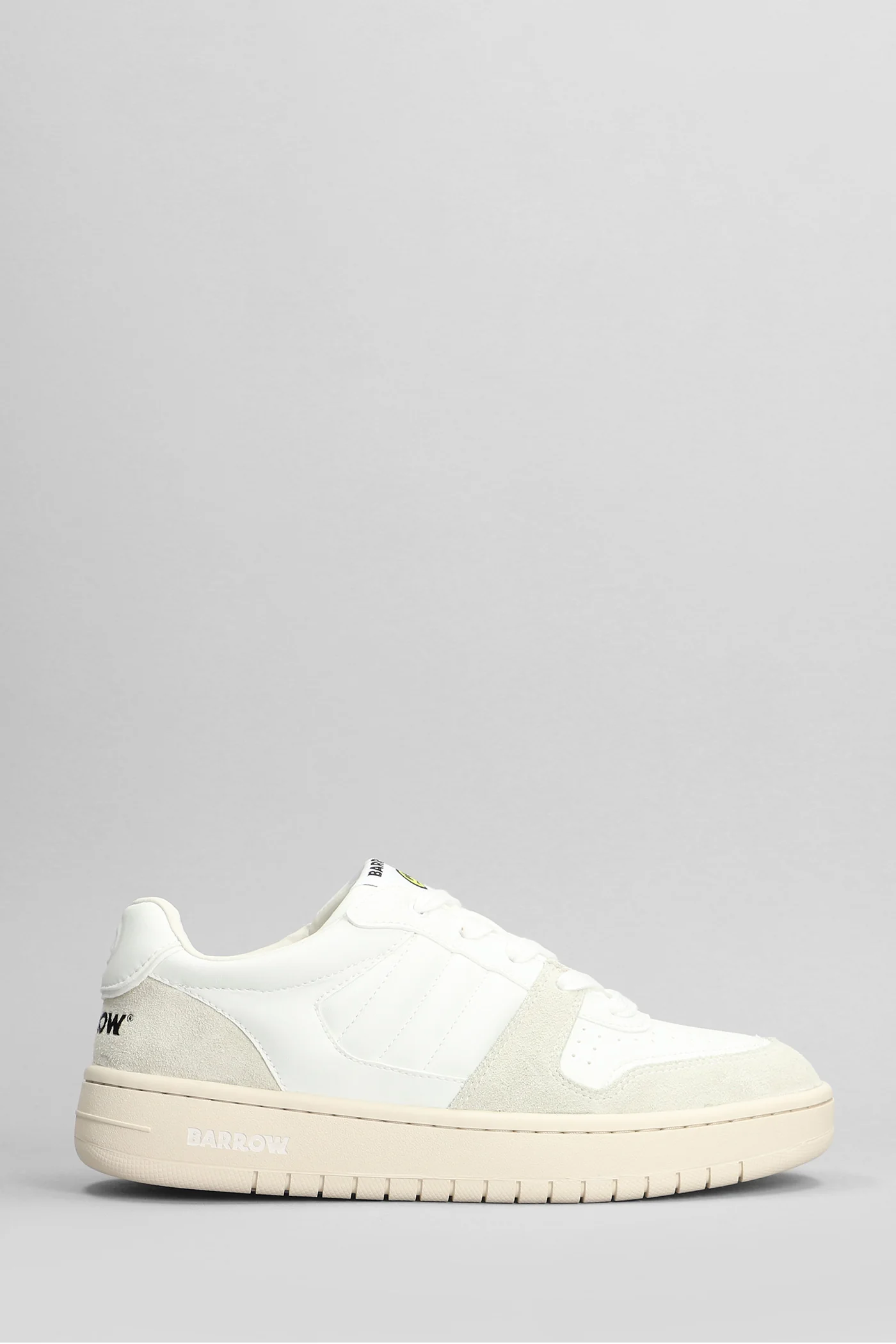 Sneakers in white suede and leather - Image 36