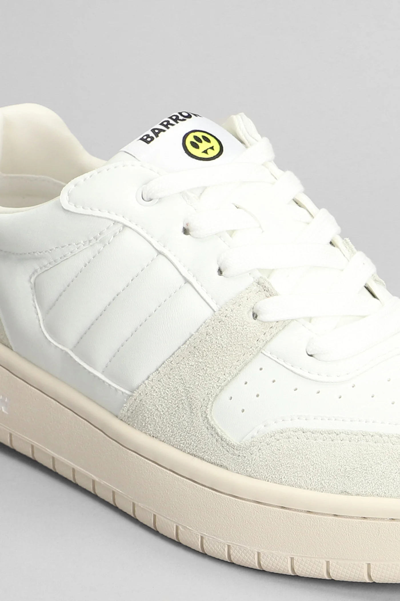 Sneakers in white suede and leather - Image 40