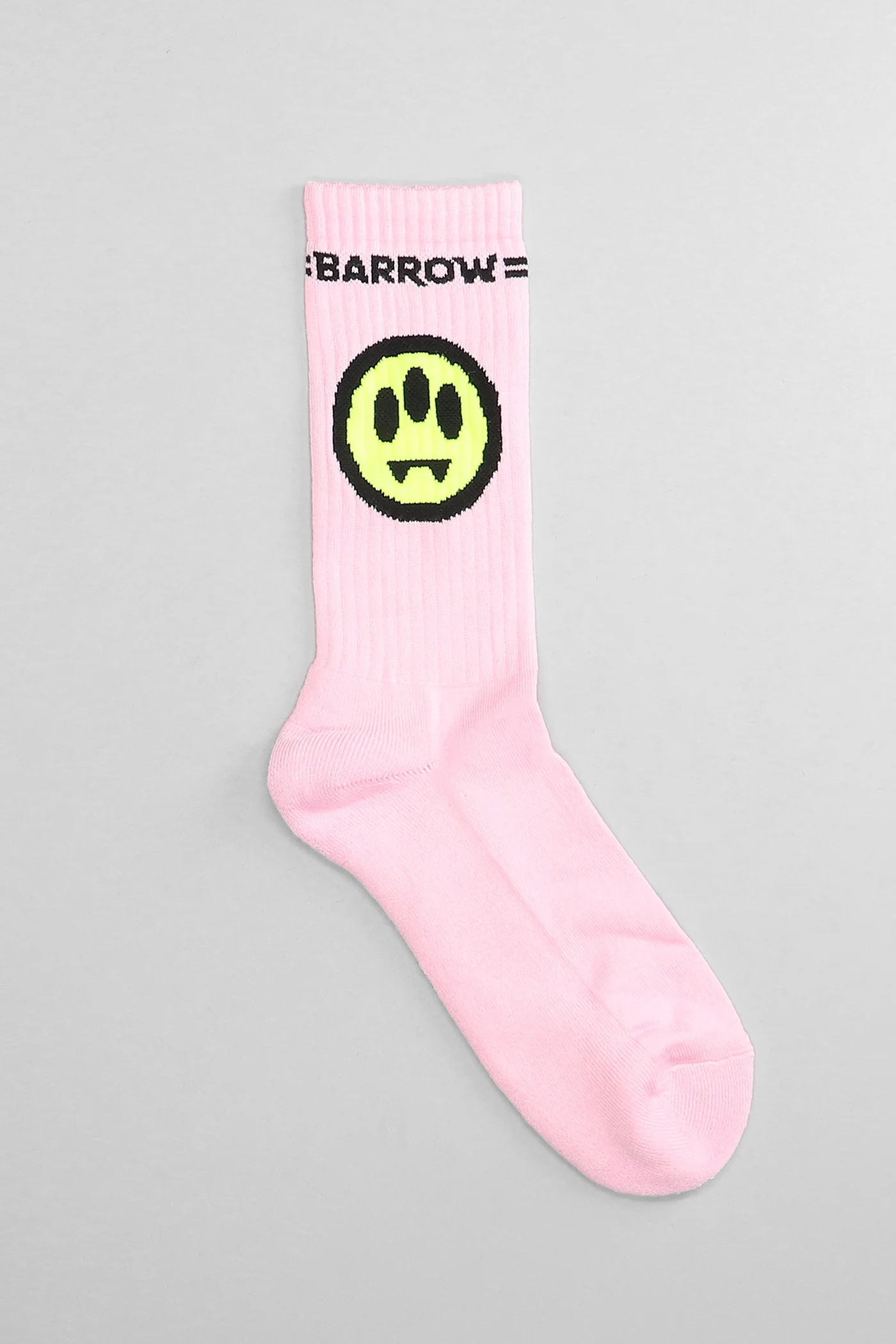 Socks in rose-pink cotton - Image 2