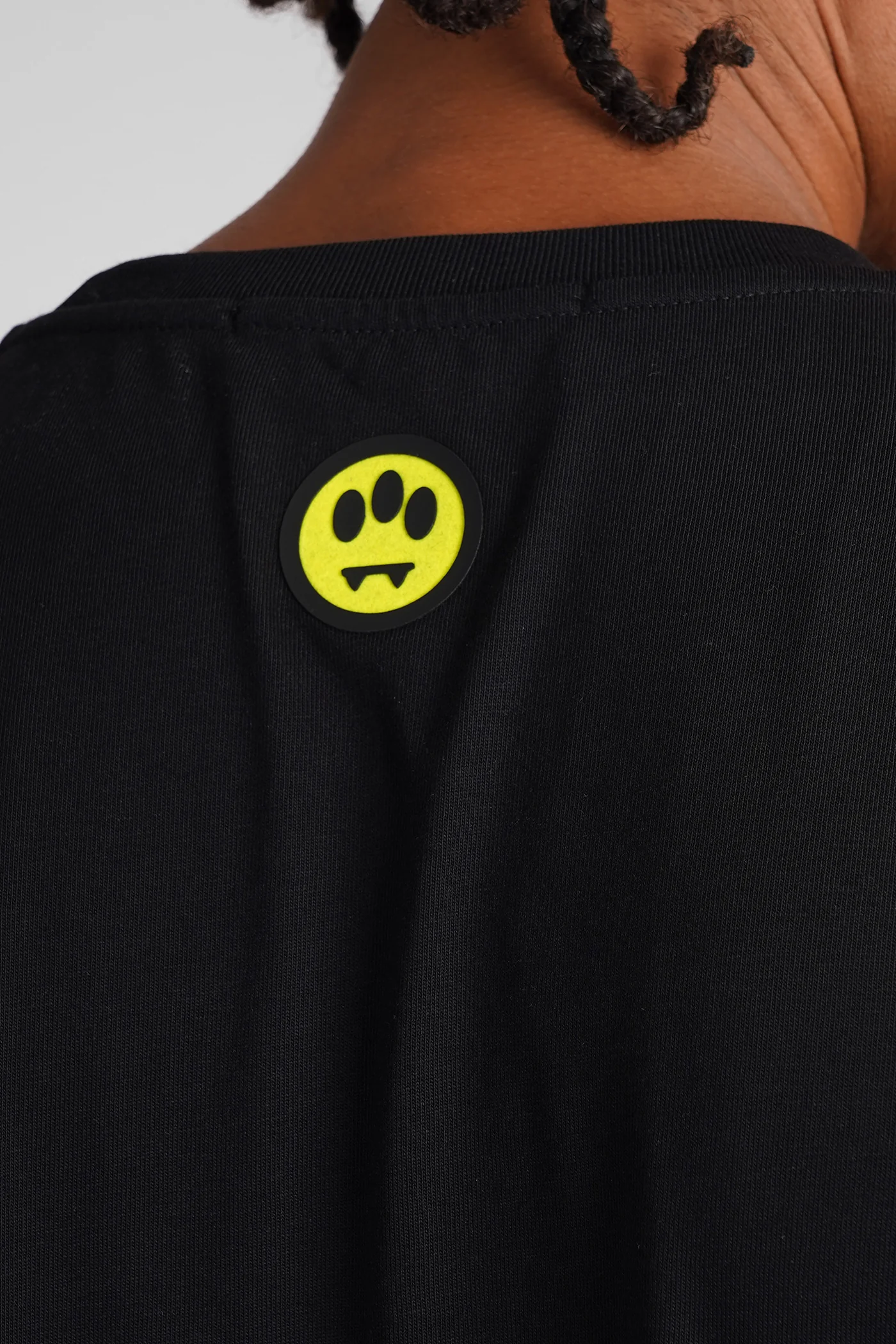 T-Shirt in black cotton - Image 5