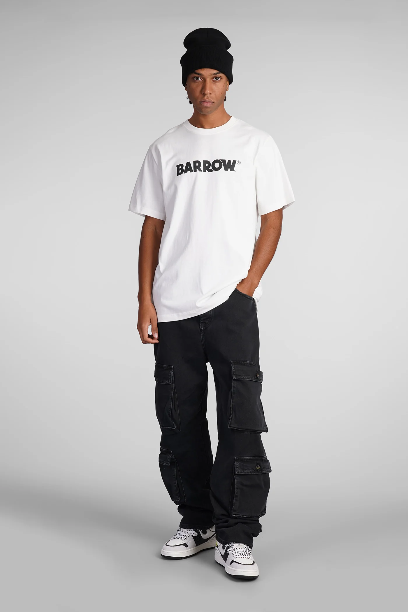 T-Shirt in white cotton - Image 2