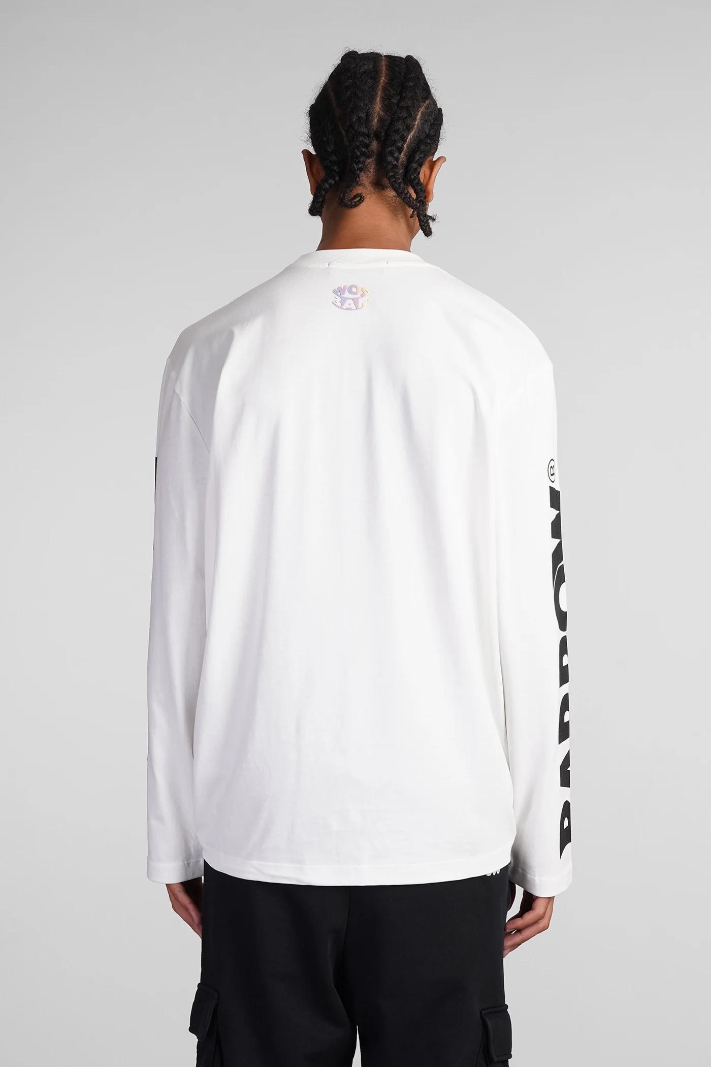 T-Shirt in white cotton - Image 3