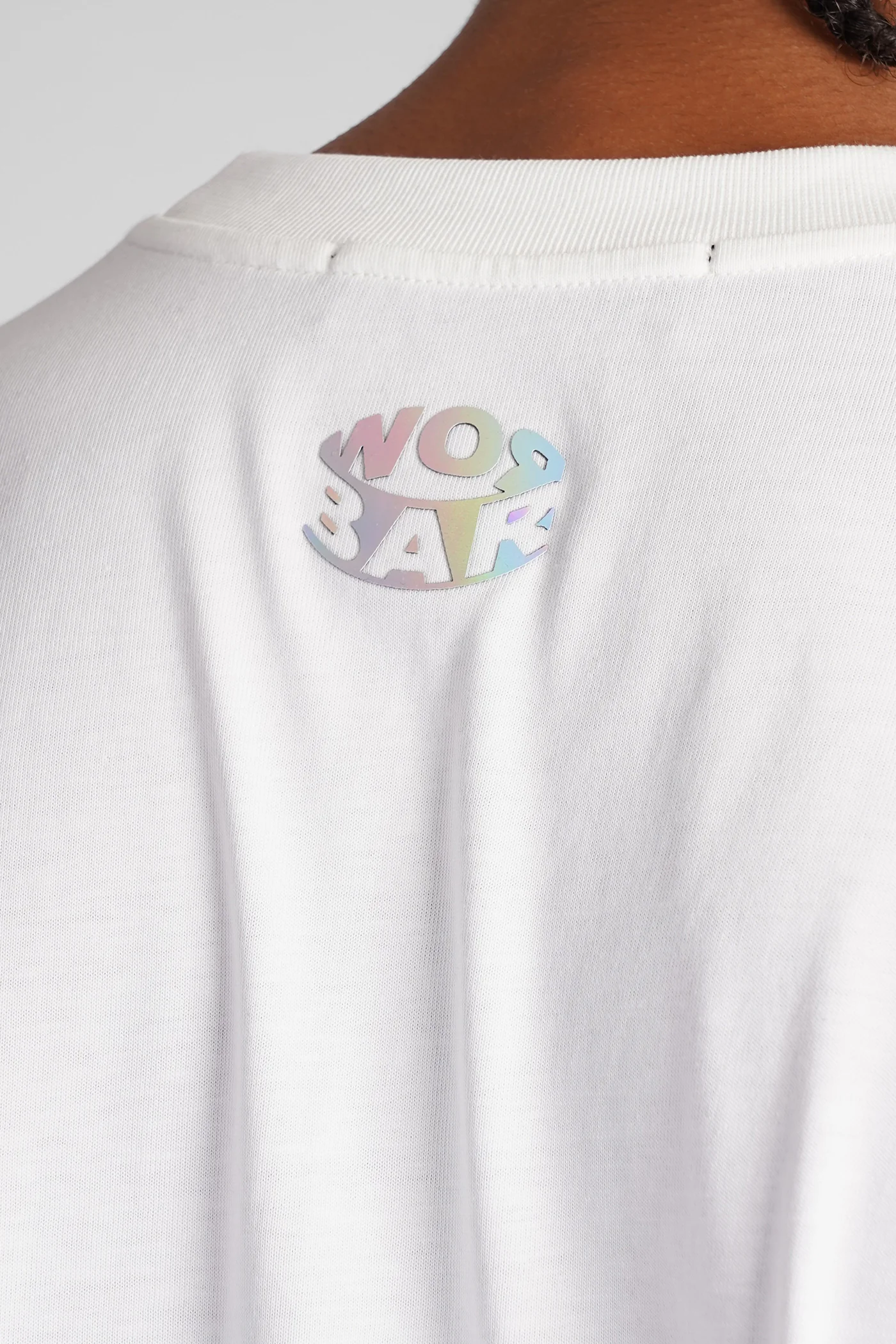 T-Shirt in white cotton - Image 5