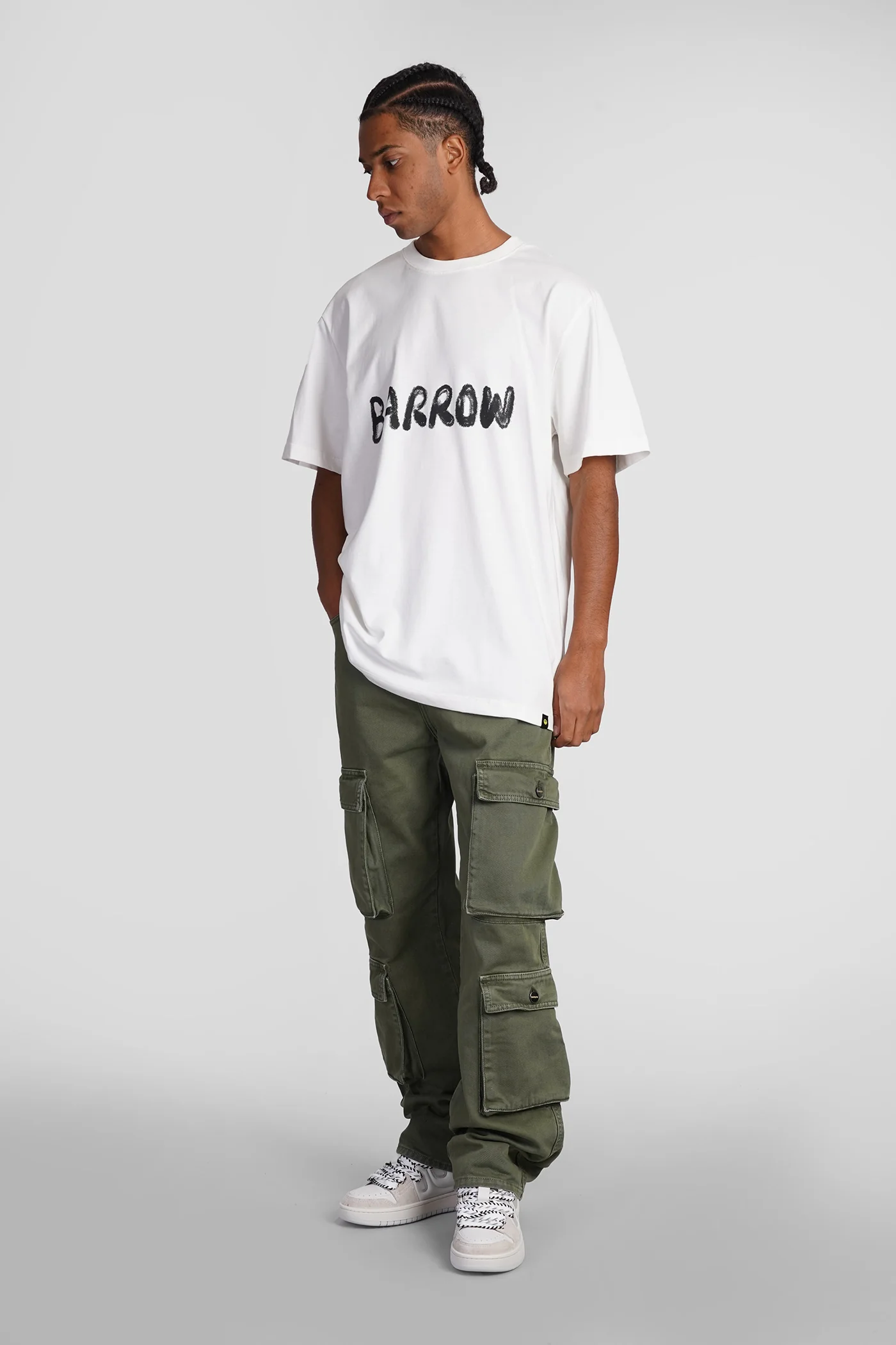 T-Shirt in white cotton - Image 2