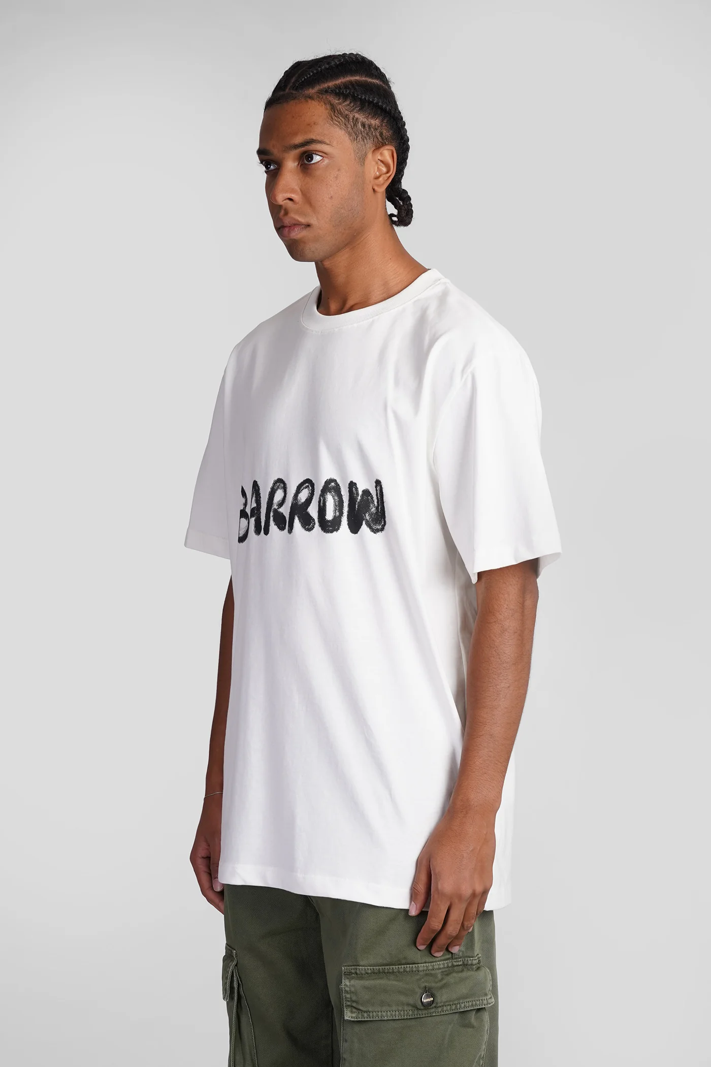 T-Shirt in white cotton - Image 4