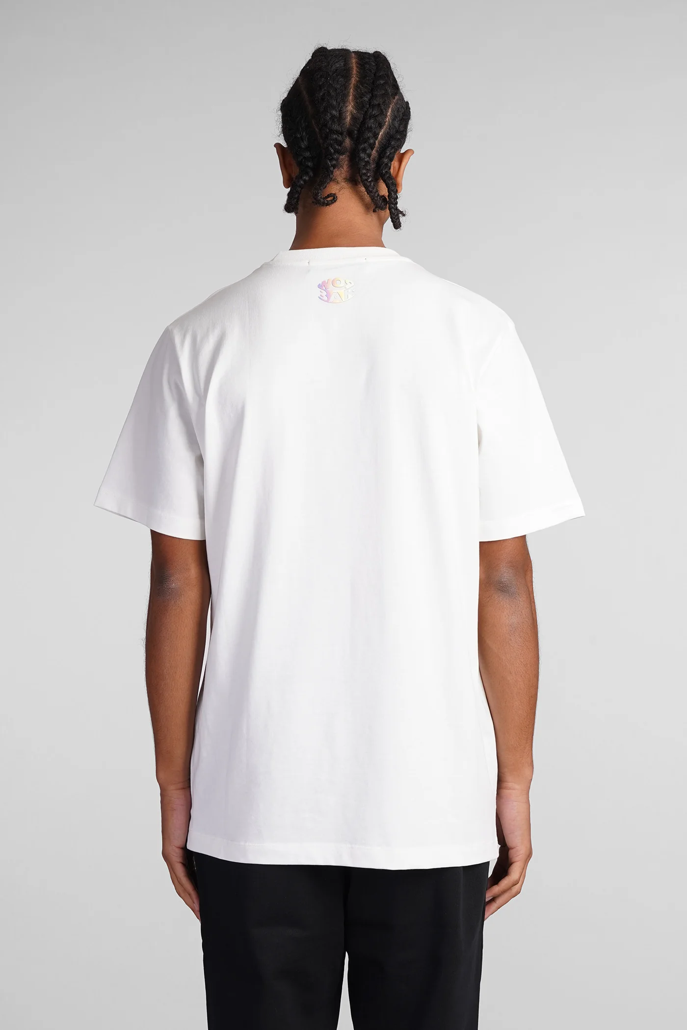 T-Shirt in white cotton - Image 3