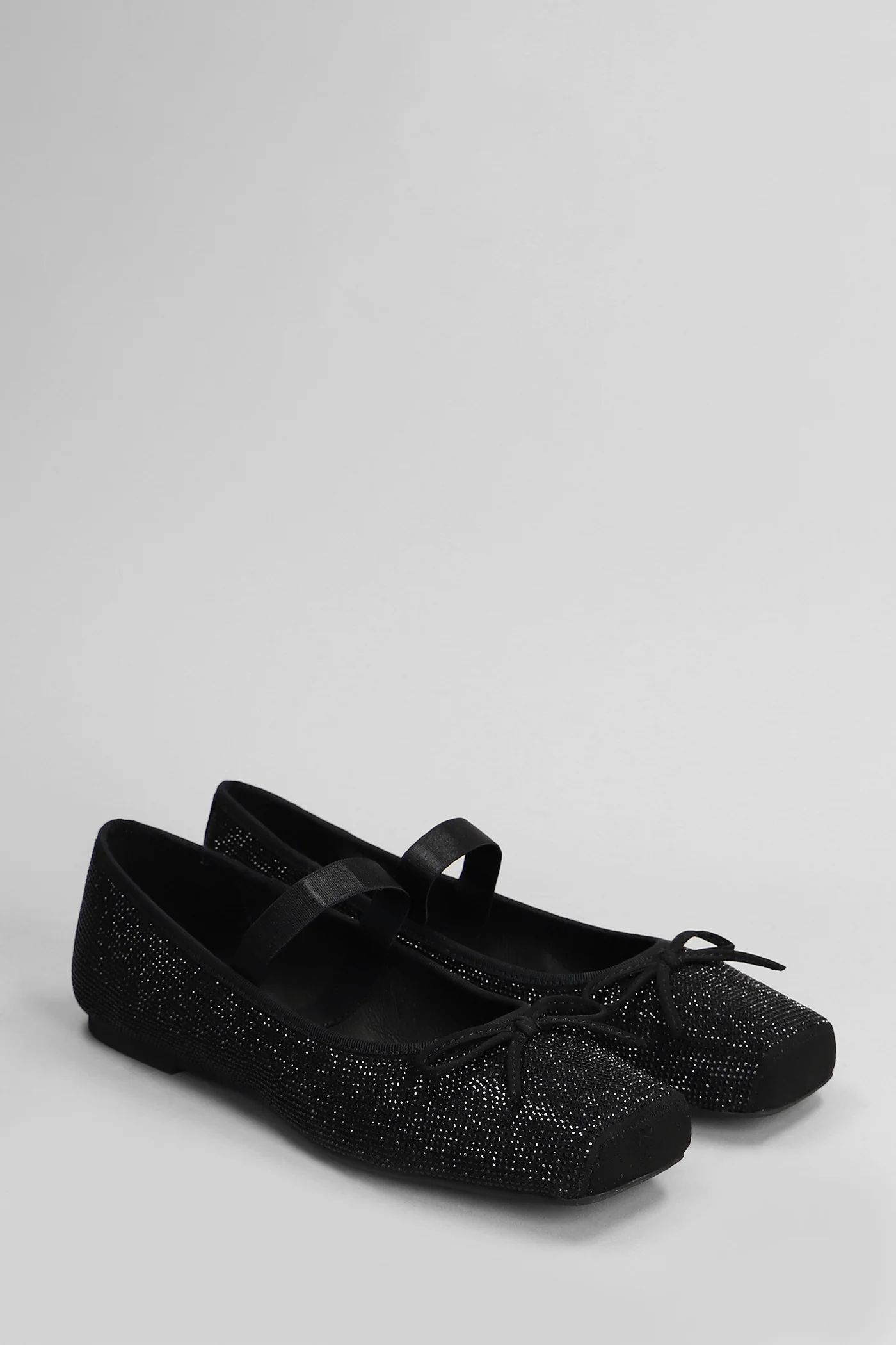 Ballet flats in black nubuck - Image 2