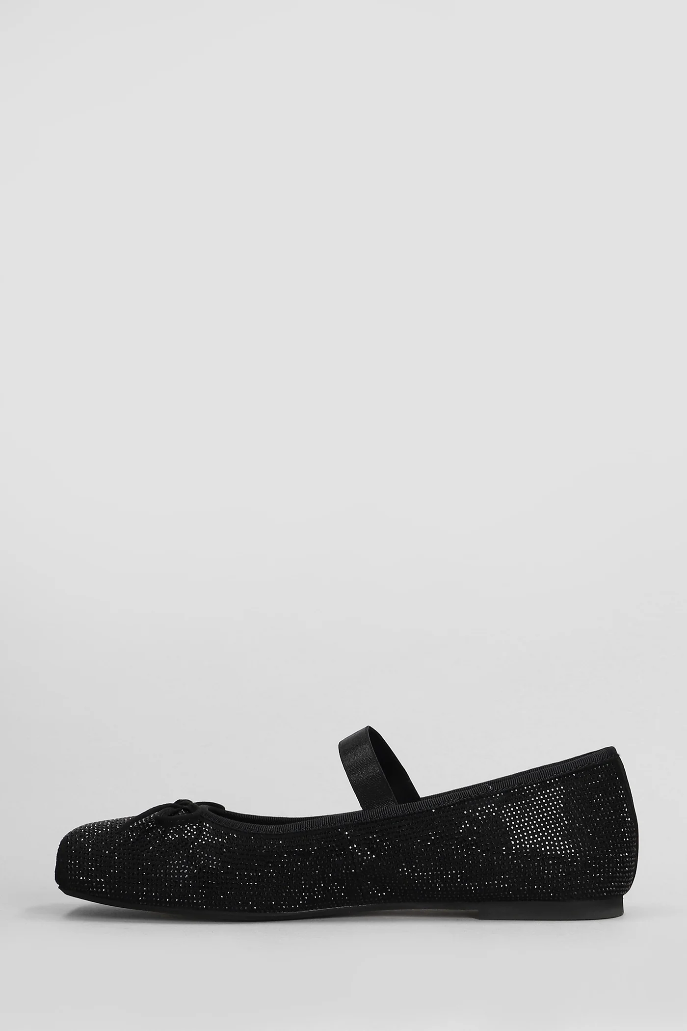 Ballet flats in black nubuck - Image 3
