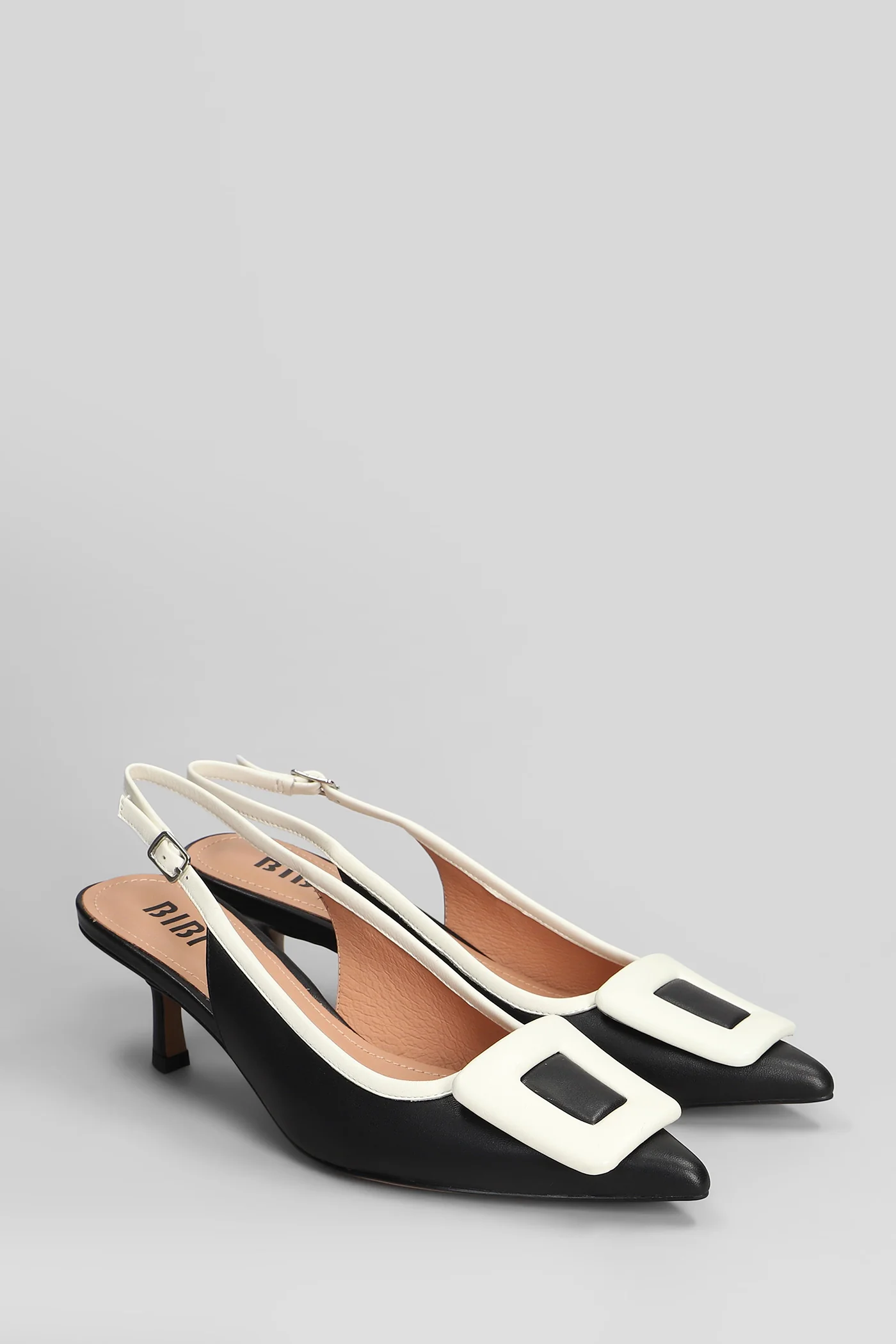 Bonnie 55 Pumps in black leather - Image 2