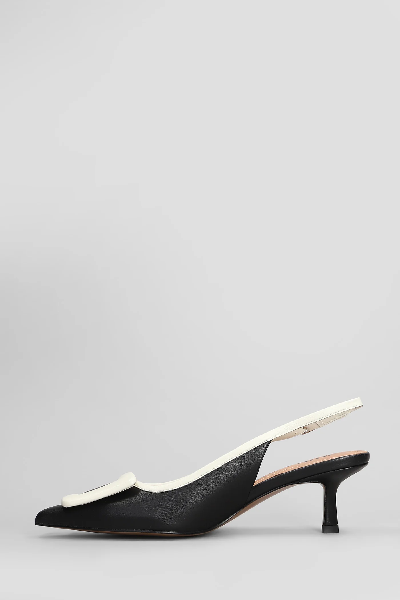 Bonnie 55 Pumps in black leather - Image 3