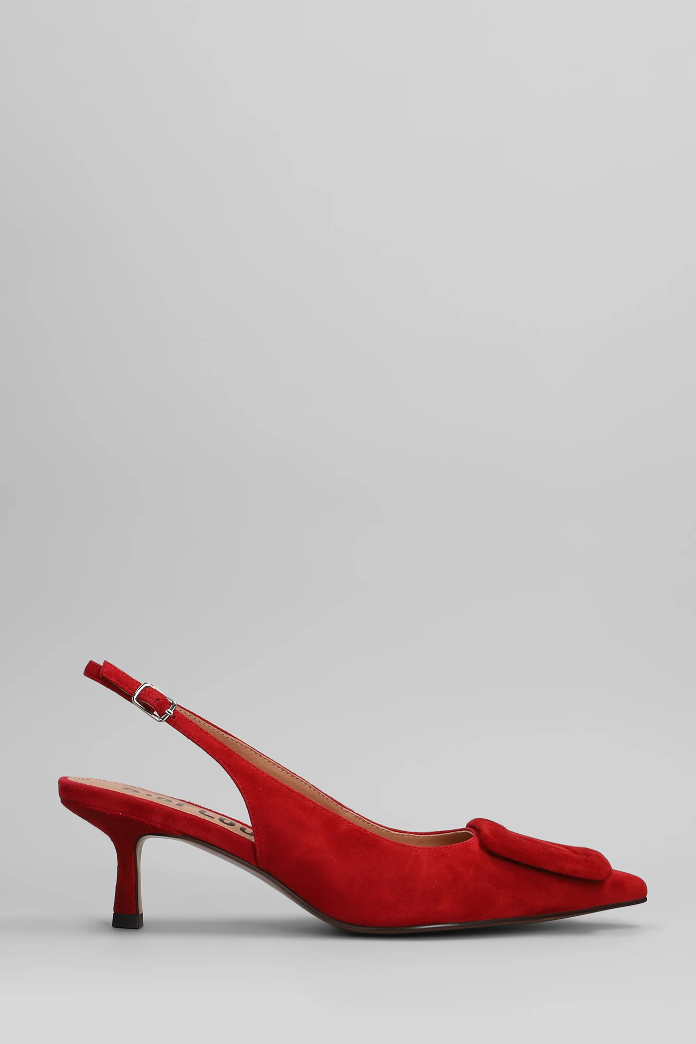 Bonnie 55 Pumps in red suede