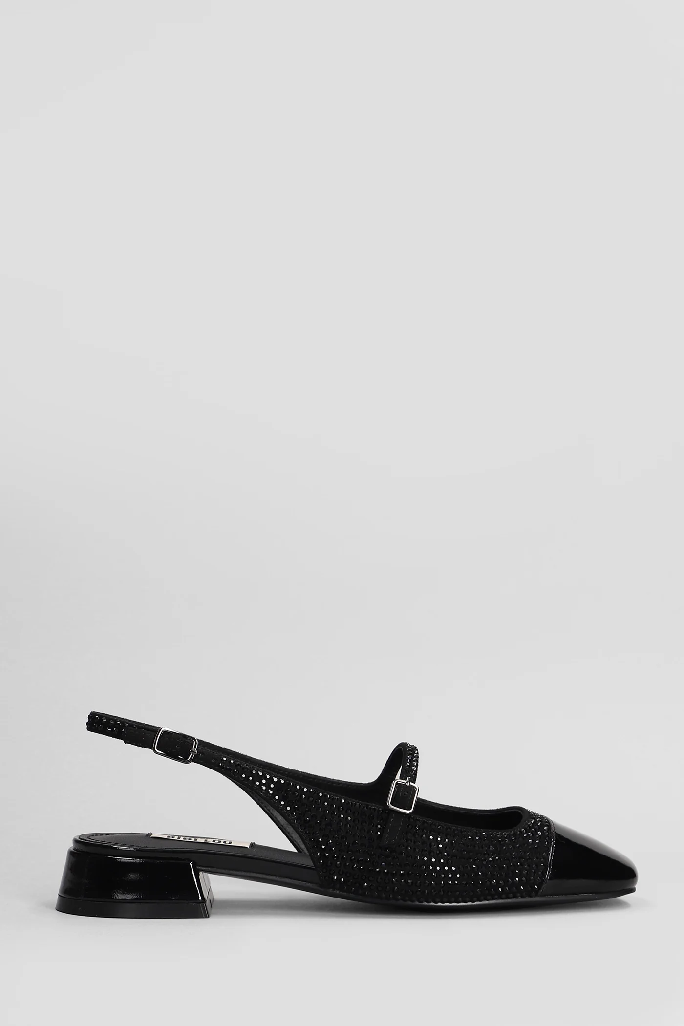 Daniella Slingbac 25 Ballet flats in black suede