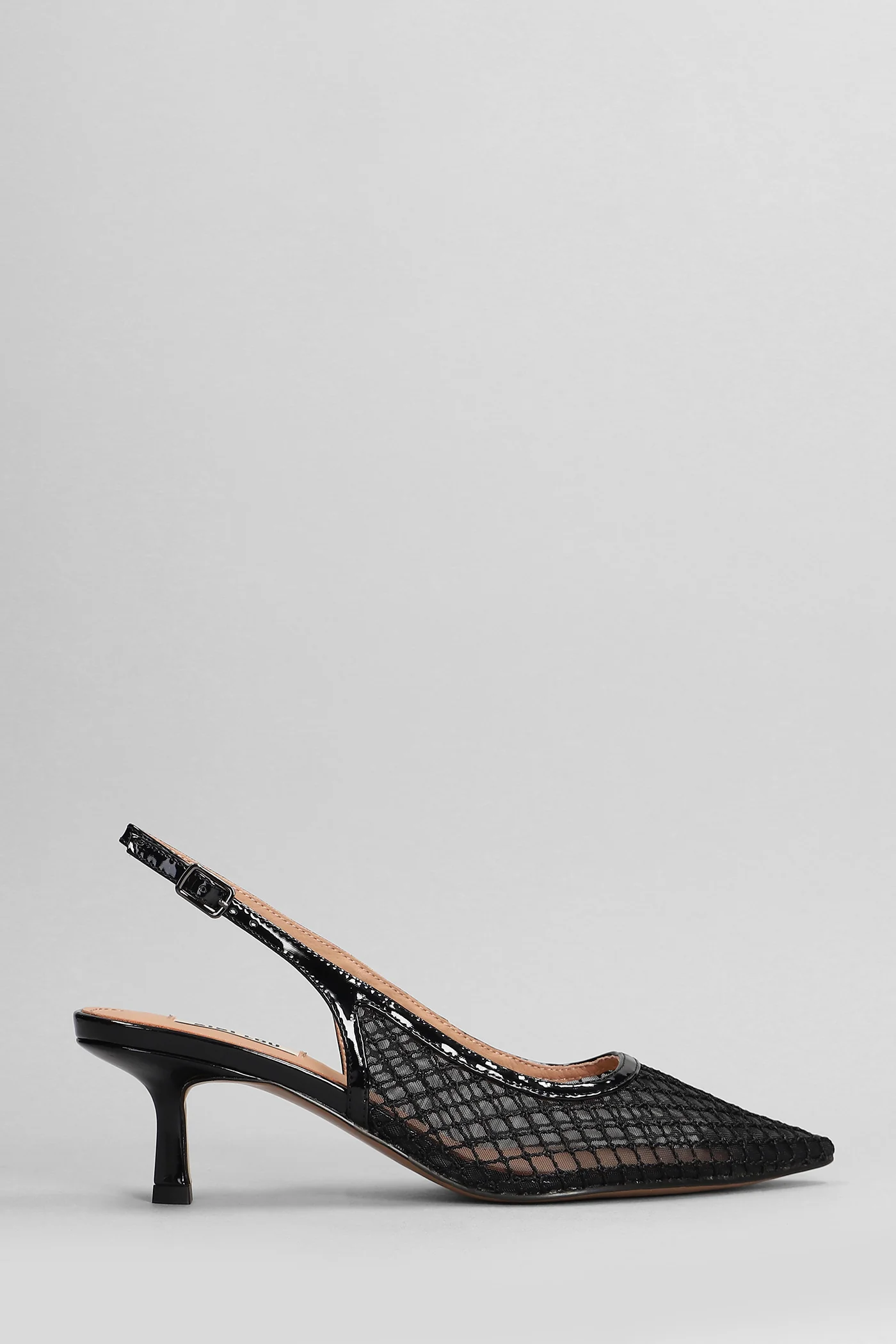 Elisa 55 Pumps in black fabric