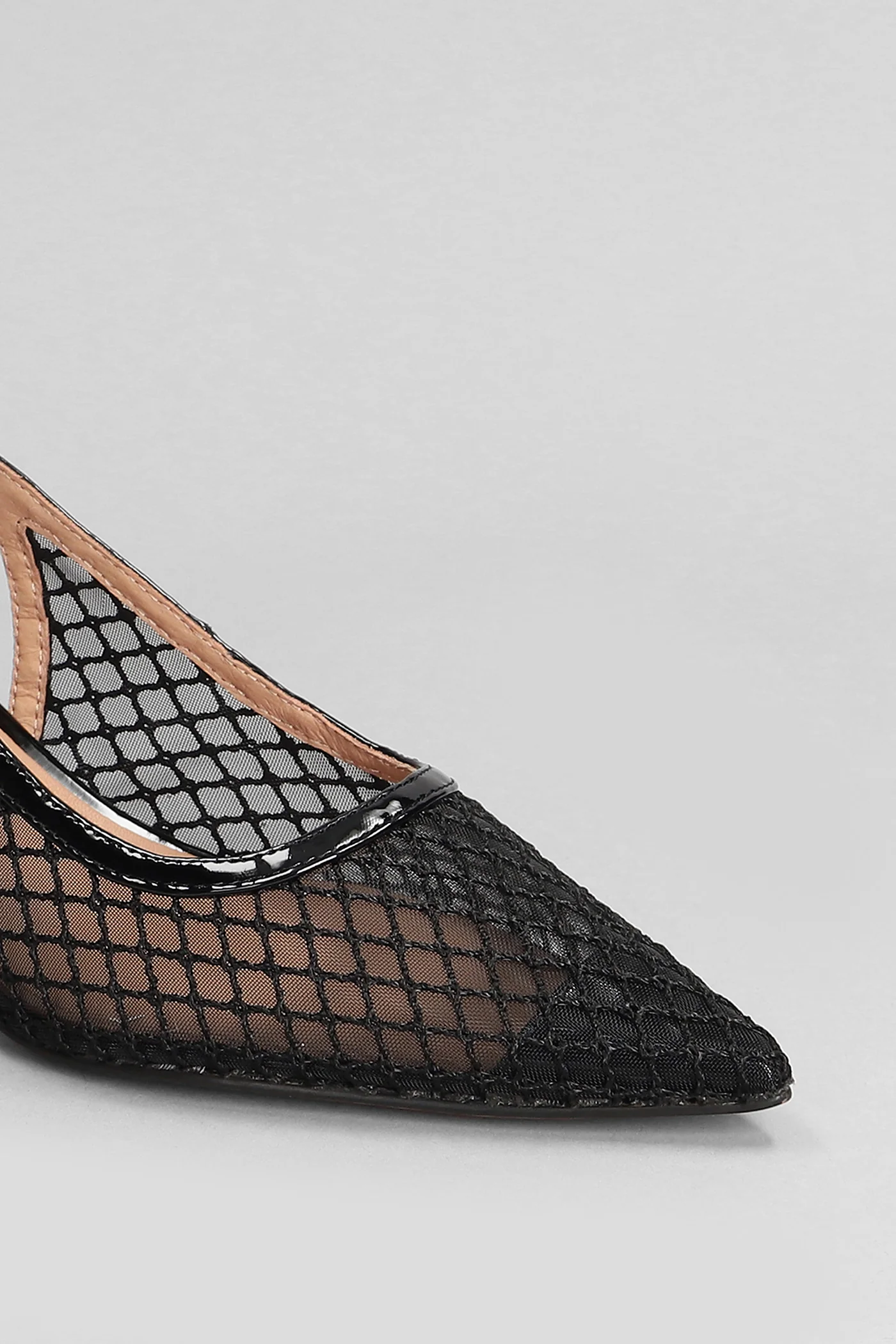 Elisa 55 Pumps in black fabric - Image 5