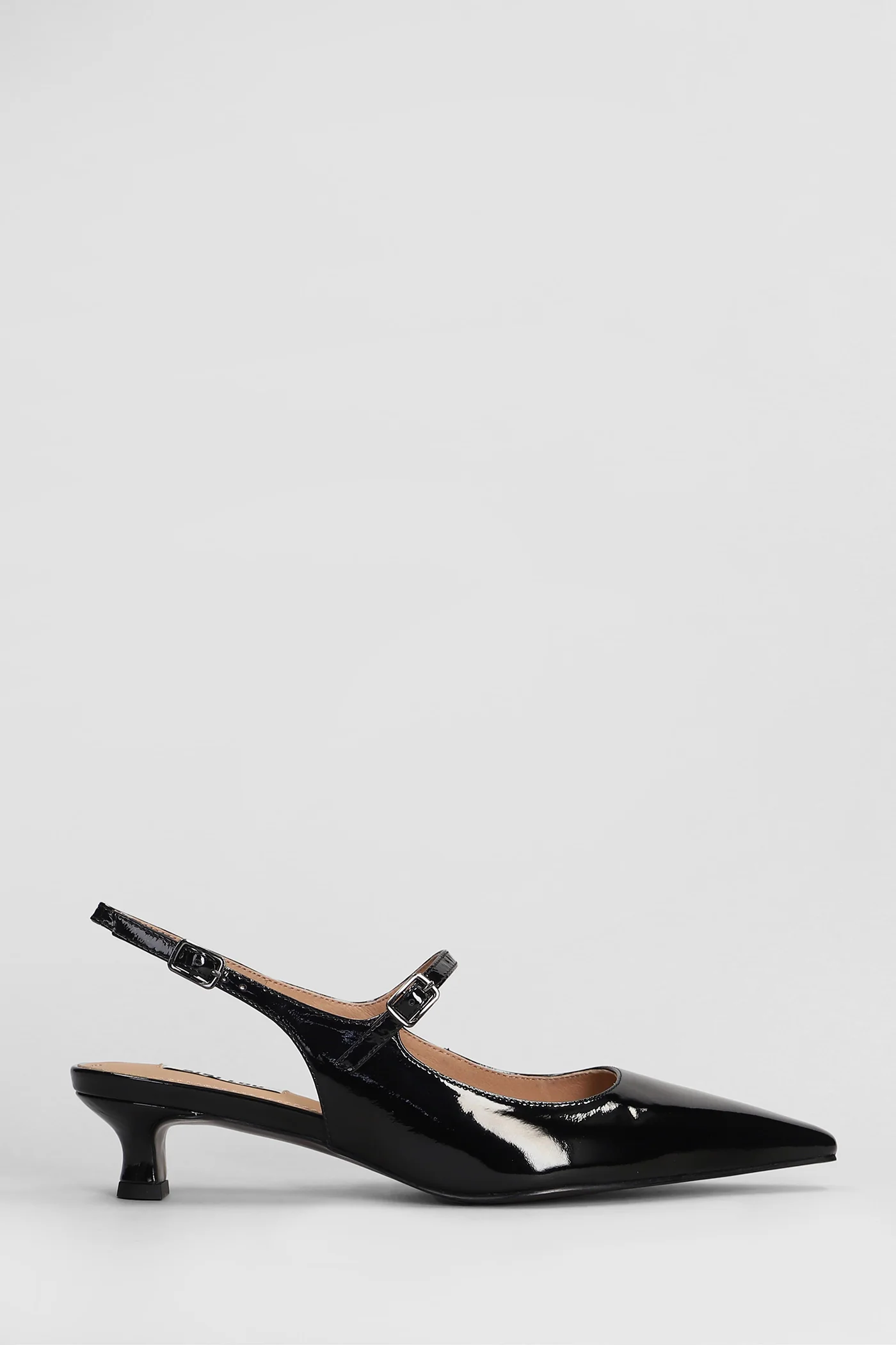 Gala Slingback 35 Pumps in black leather