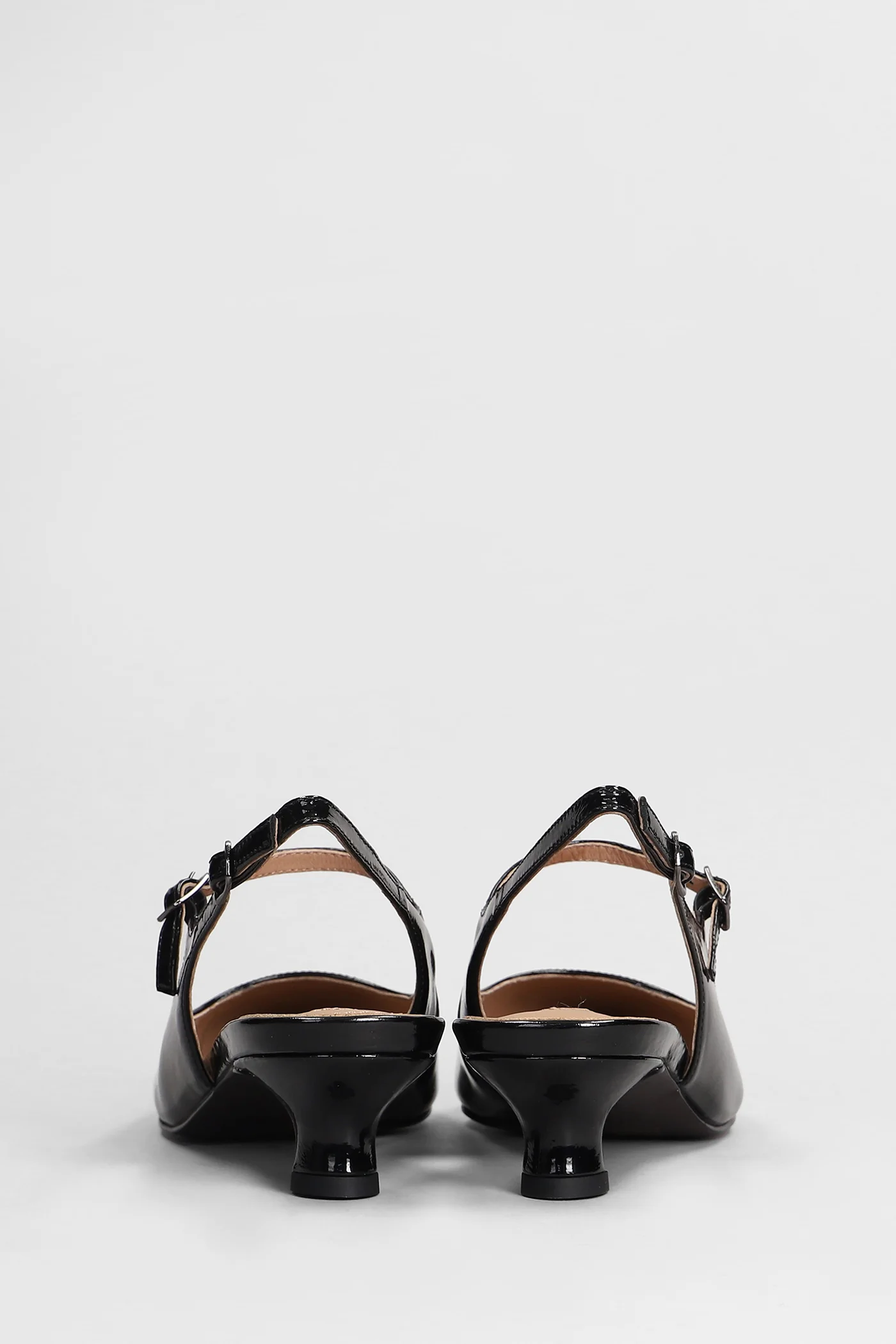 Gala Slingback 35 Pumps in black leather - Image 4