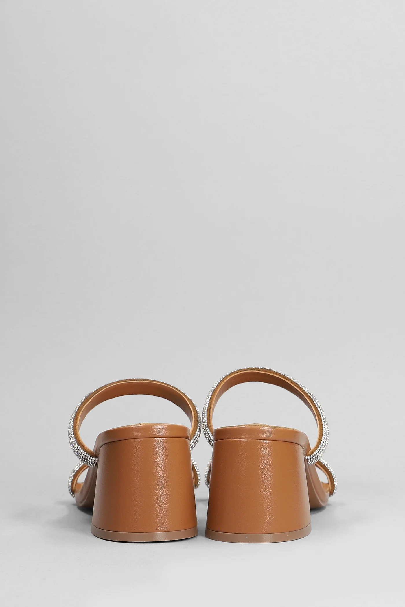 Heater 60 Slipper-Mule in leather color leather - Image 4