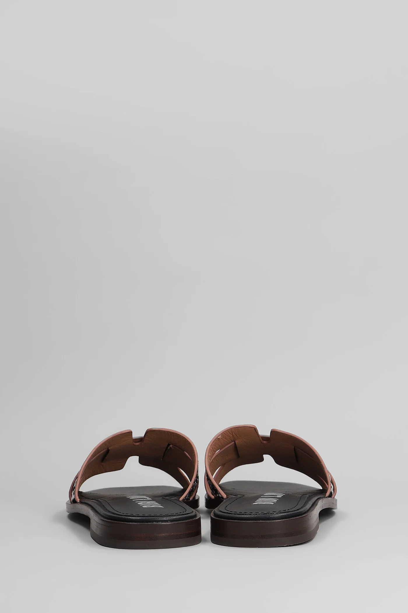 Holly Flats in black suede and leather - Image 4