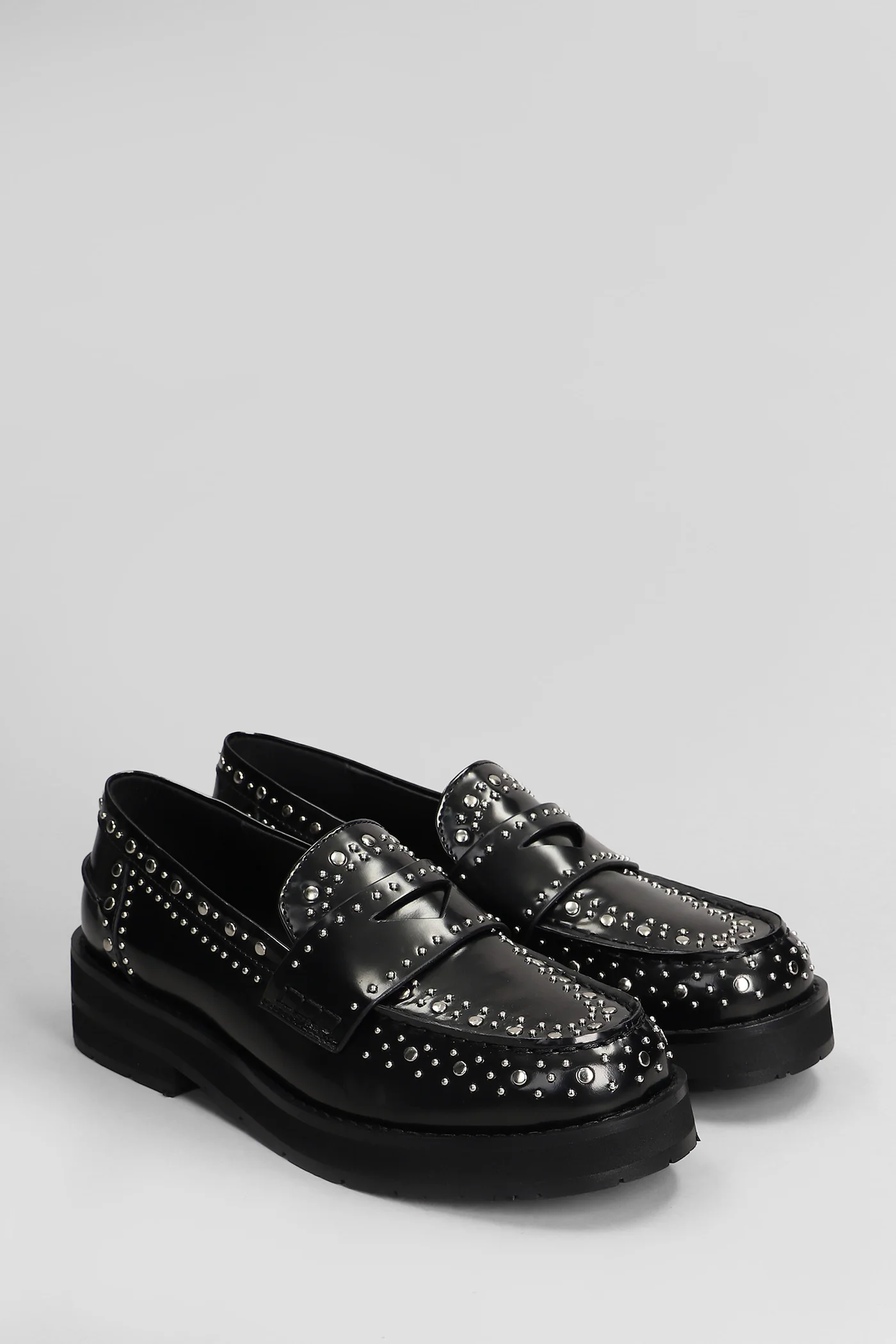 Jana Loafer Loafers in black leather - Image 2