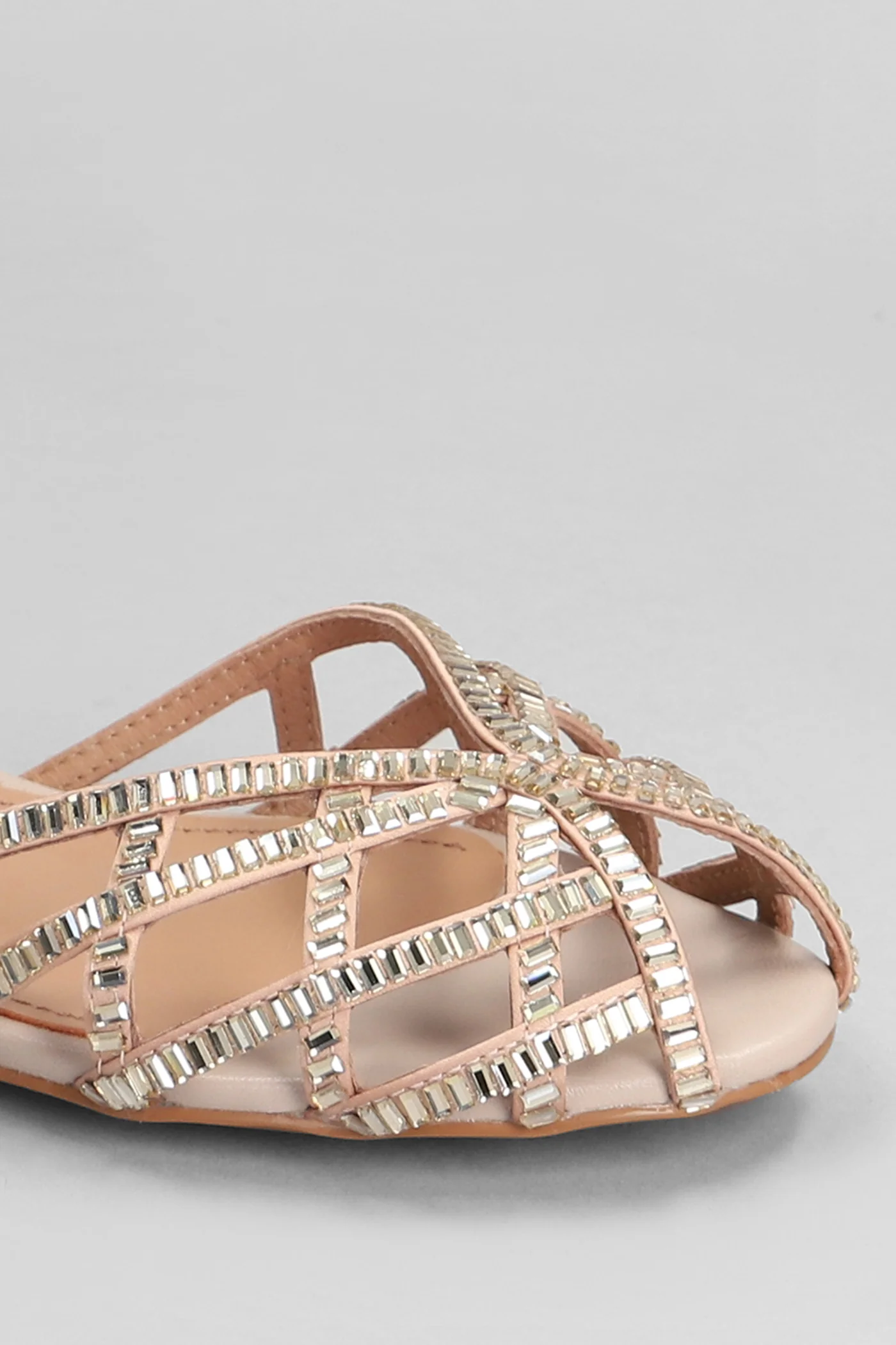 Juliette Flat Flats in powder leather - Image 5